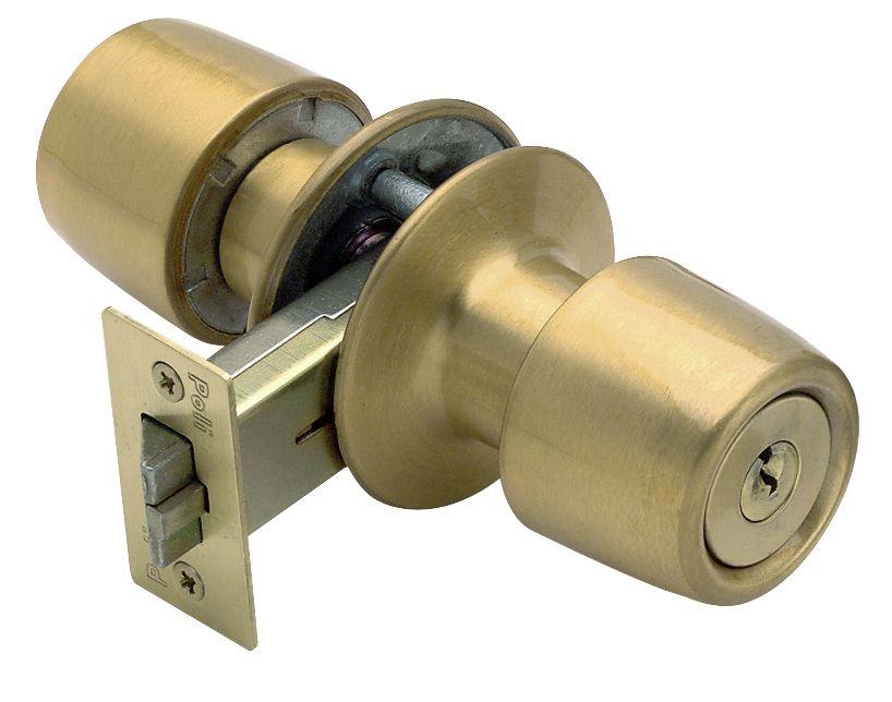 Cerradura Tubular Pomo Urbano Loggia Bronce Satín-0