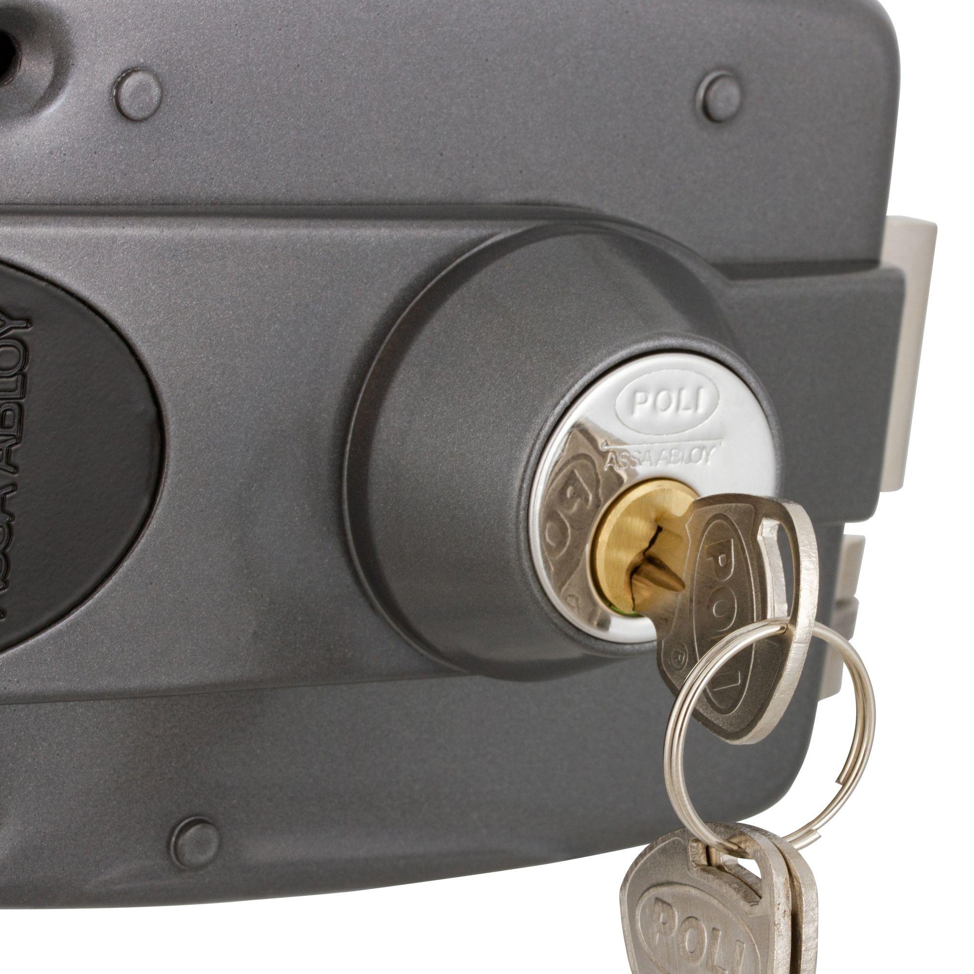 Kit cerradura Eléctrica POLI 3010 Control Remoto-7