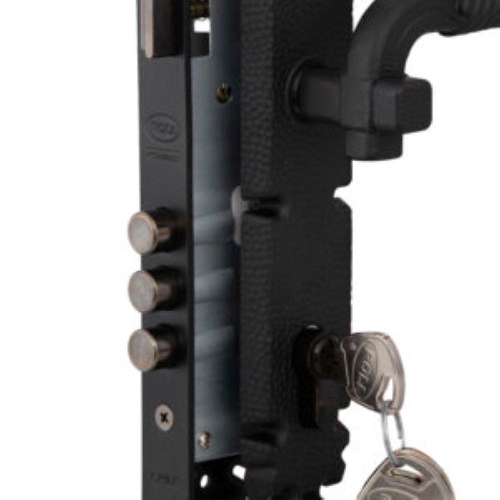 Pack Cerradura Embutida Poli B40 Acceso 1/2 + Cadena rustica-5