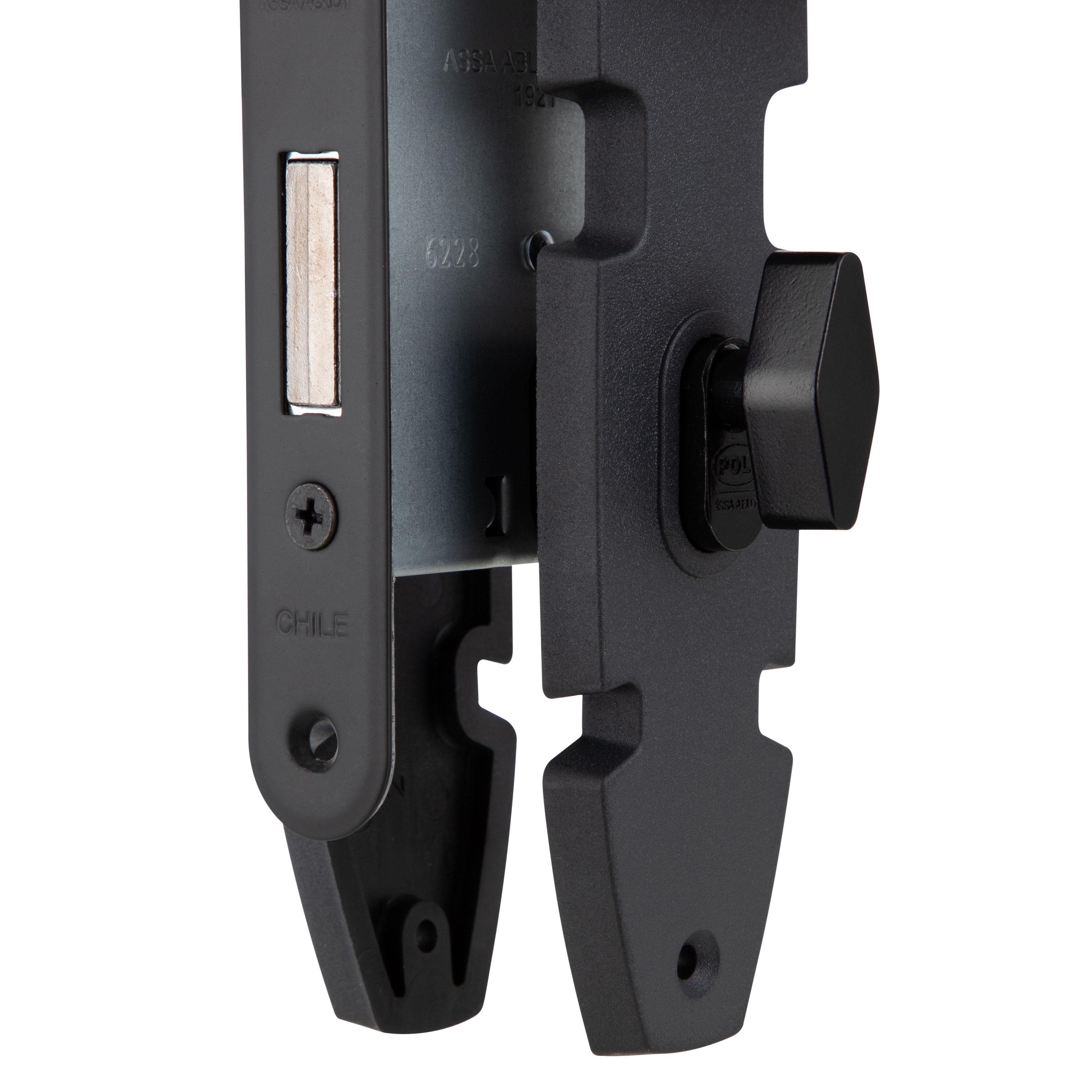 Cerradura Embutida Nórdica Oval B40 Baño-6