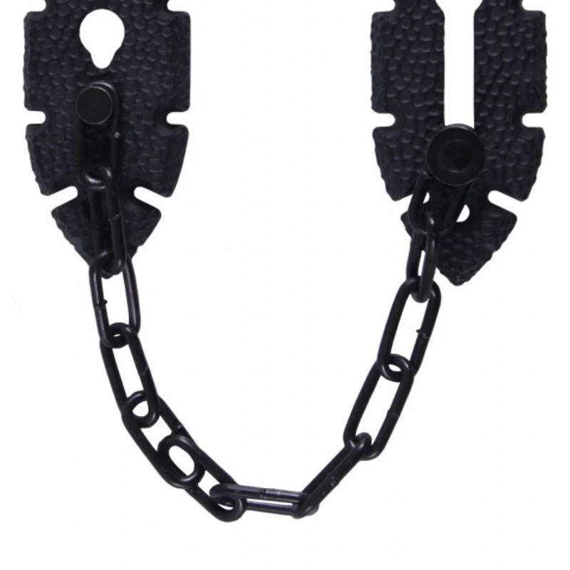 Pestillo Cadena de seguridad para Puerta Poli Rústica-2