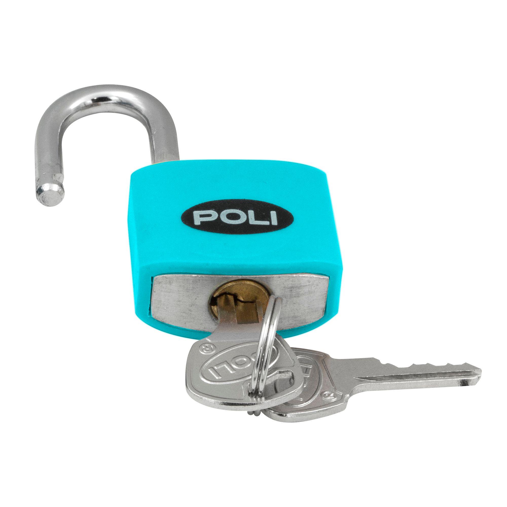 CANDADO POLI POP 32MM CELESTE-3