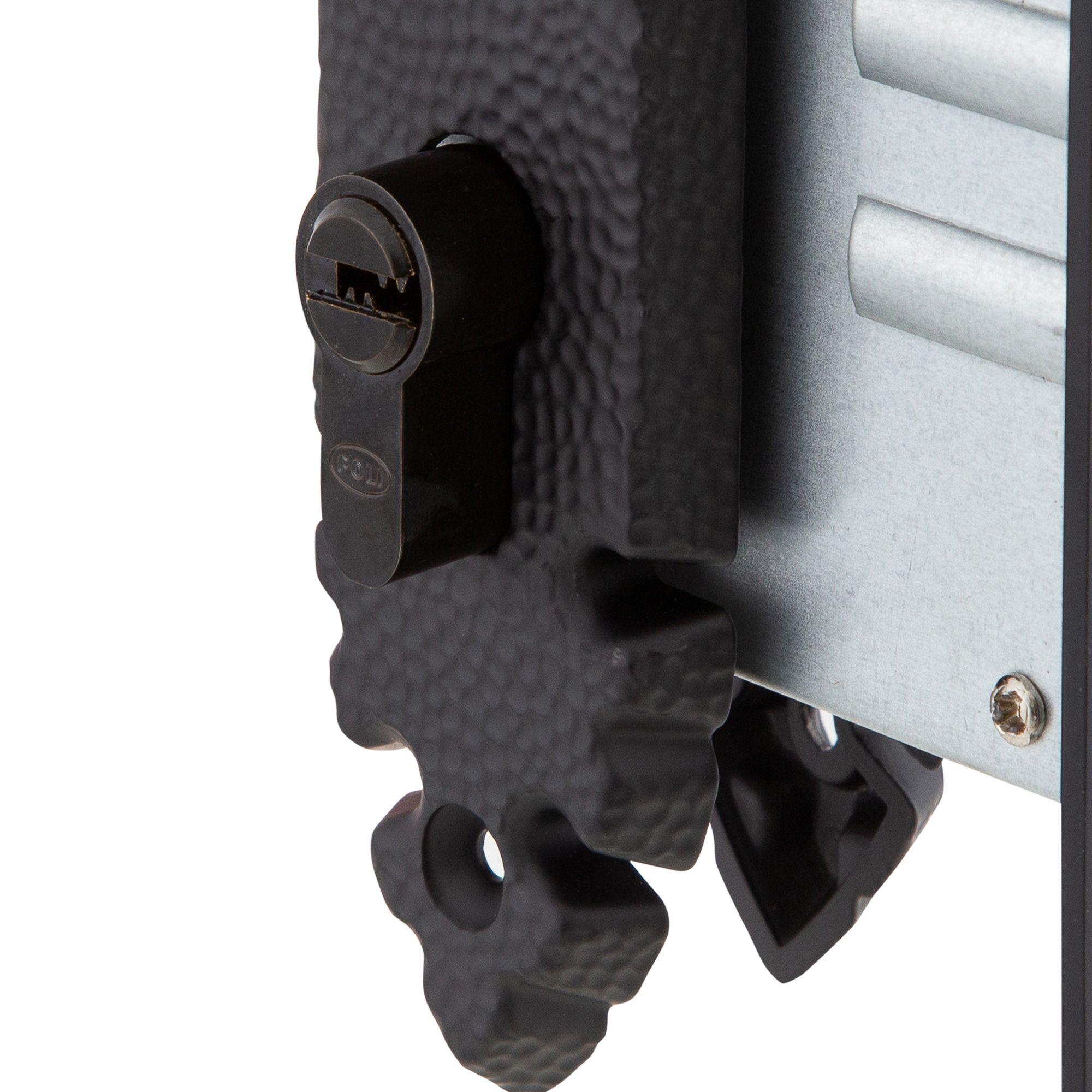 Cerradura Embutida Rústica Poli B60 PomoTirador acceso 1/2-5