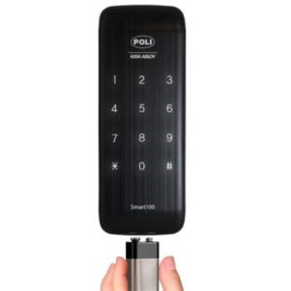 Pack Cerrojo Digital POLI Smart100 + Tirador Thor Simple-2