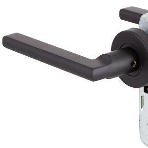 Cerradura Embutida Milano B40 Dormitorio Negro-5