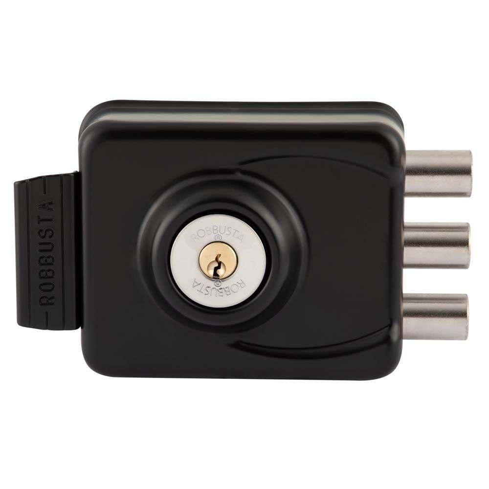 Cerradura Sobreponer Poli Robbusta 7400 B60 3 Pitones - Caja-2