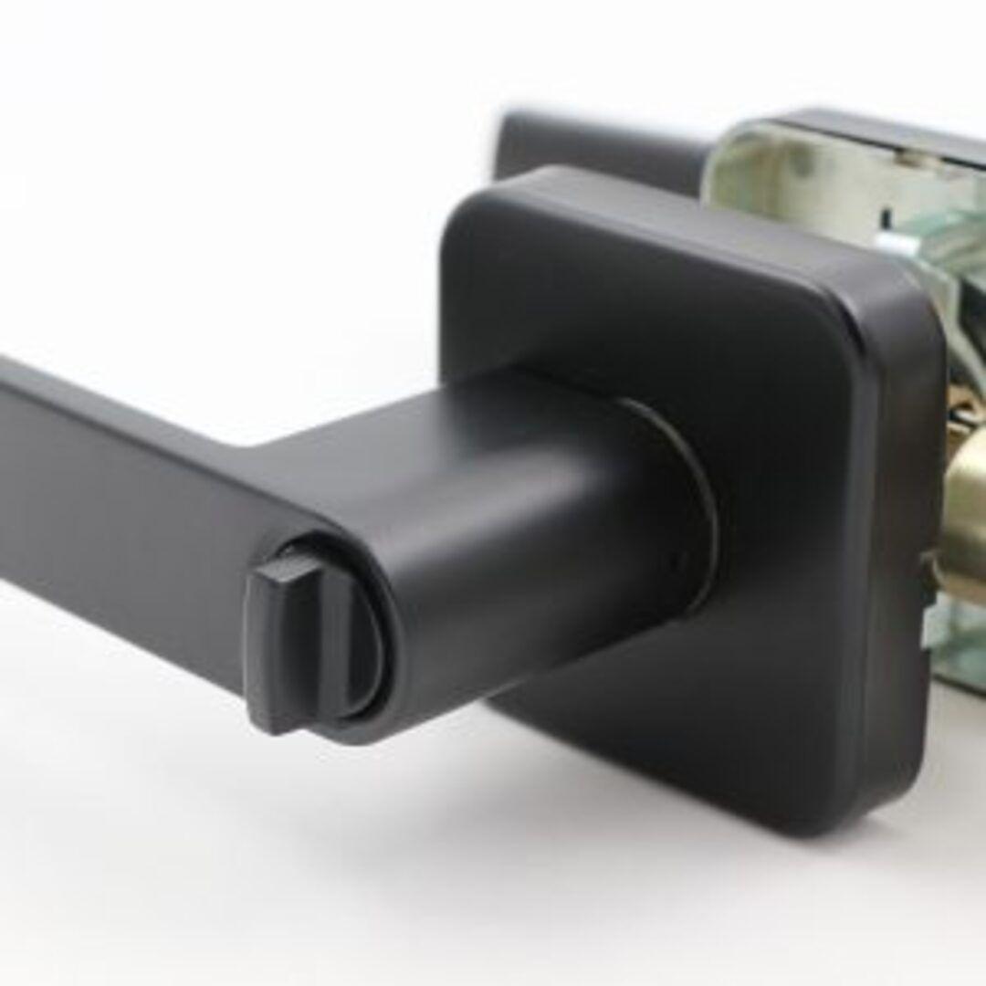 Cerradura Tubular Yale Bari Oficina/Dormitorio Negro-2