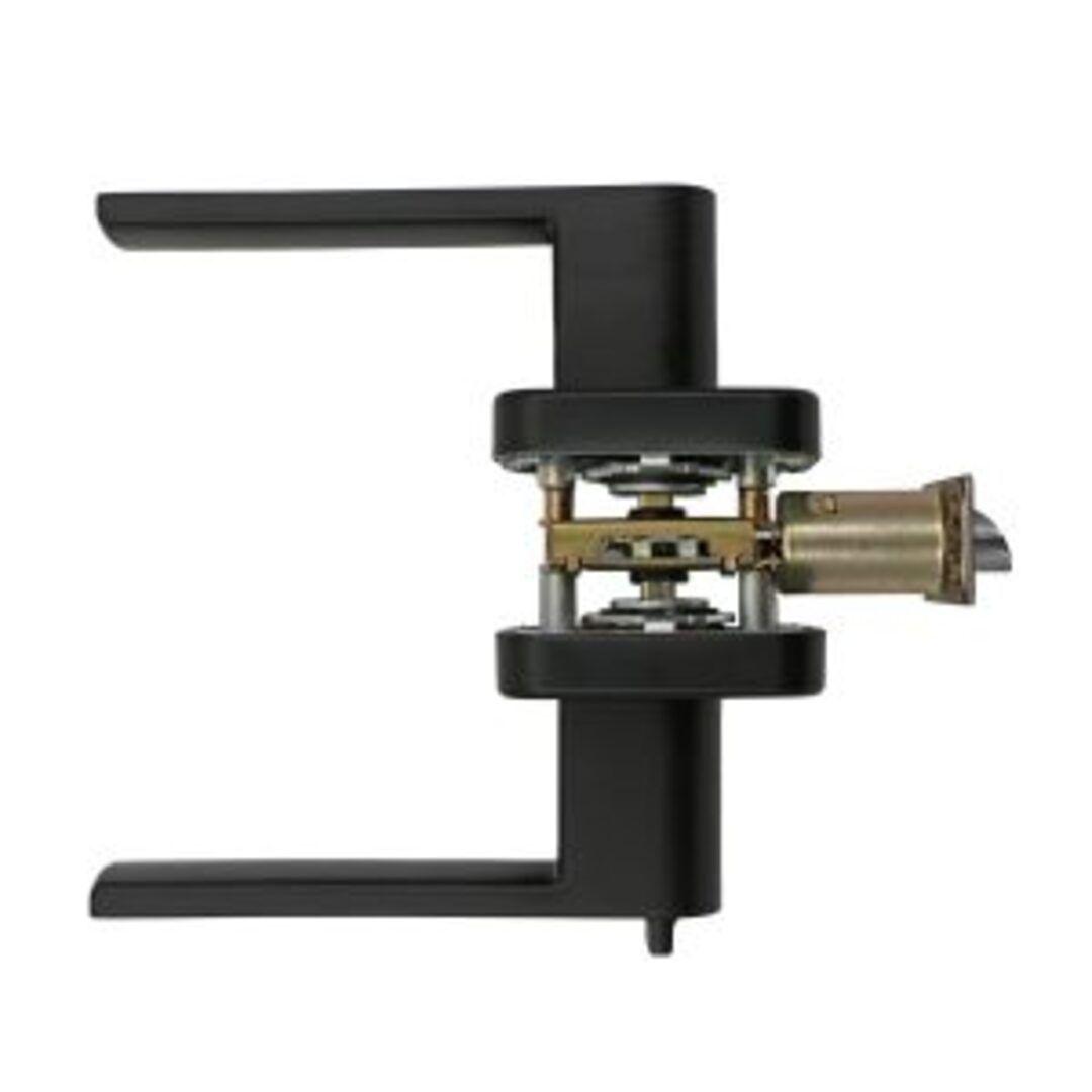 Cerradura Tubular Yale Bari Oficina/Dormitorio Negro-4