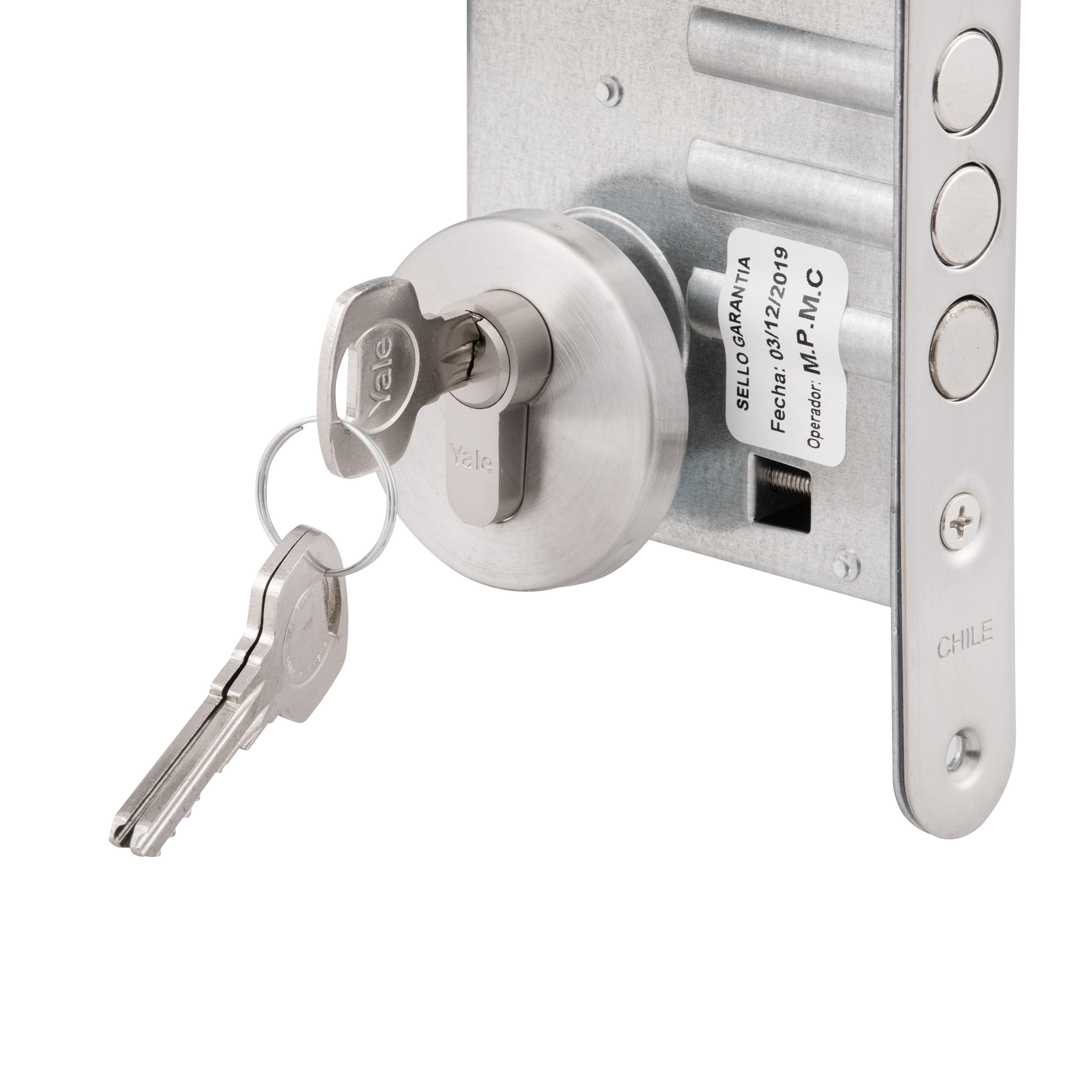Cerradura Embutida YALE Toscana B60 Oficina Dormitorio-2