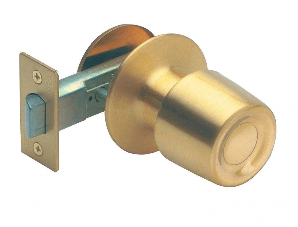 Cerradura Tubular Pomo Urbano Closet Bronce Satín-0
