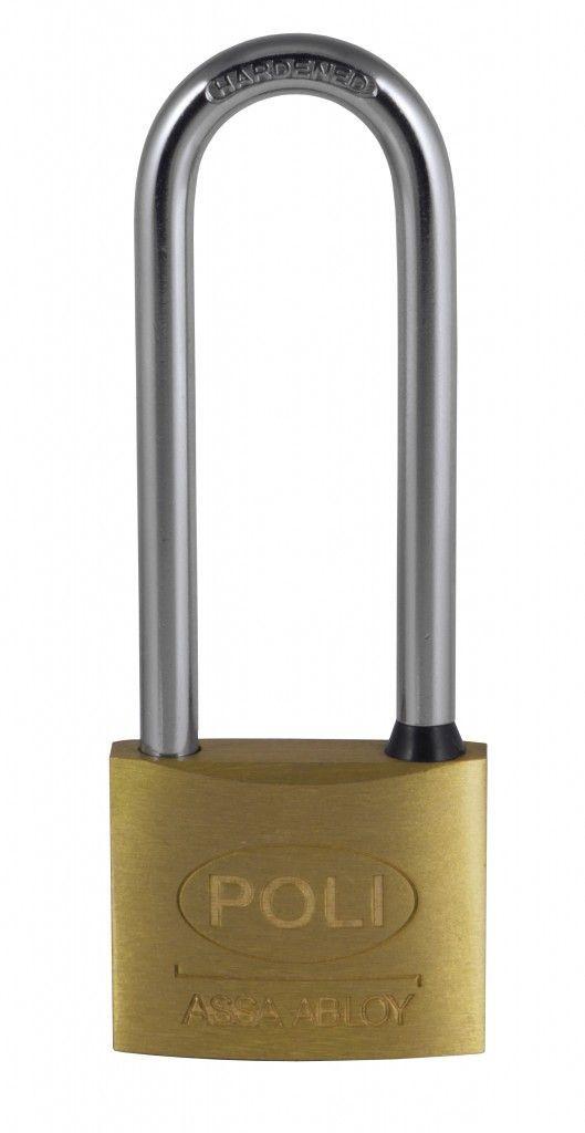  Candado Estándar Poli Bronce P/140L 40mm Gancho Largo-0