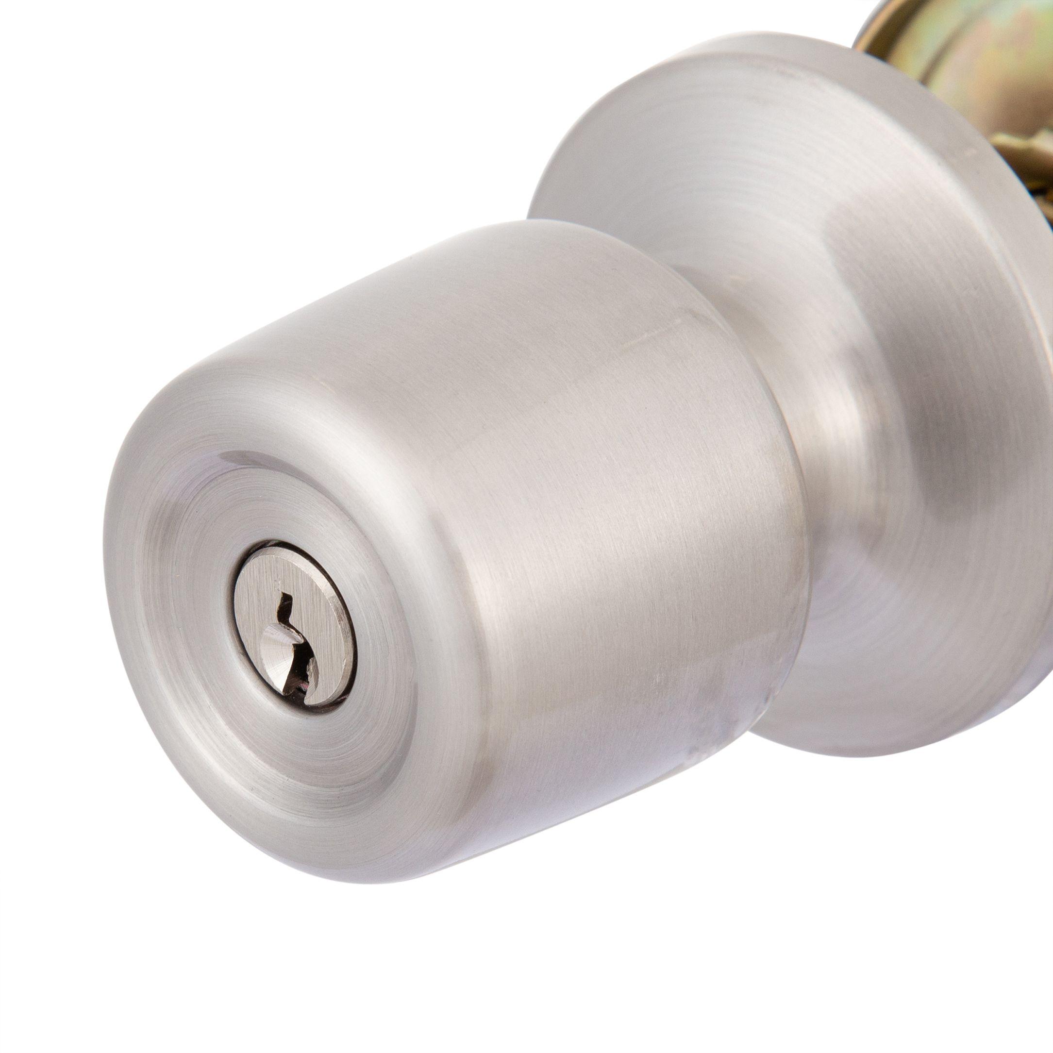Cerradura Tubular Pomo Poli 8000 Antibacterial Of/Dormitorio-2