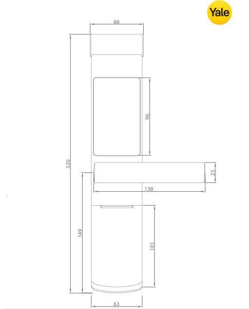 Pack Domótico YALE YMF30-9