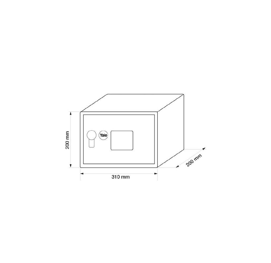 Caja de Seguridad YALE Compact 8,6 lts.-7