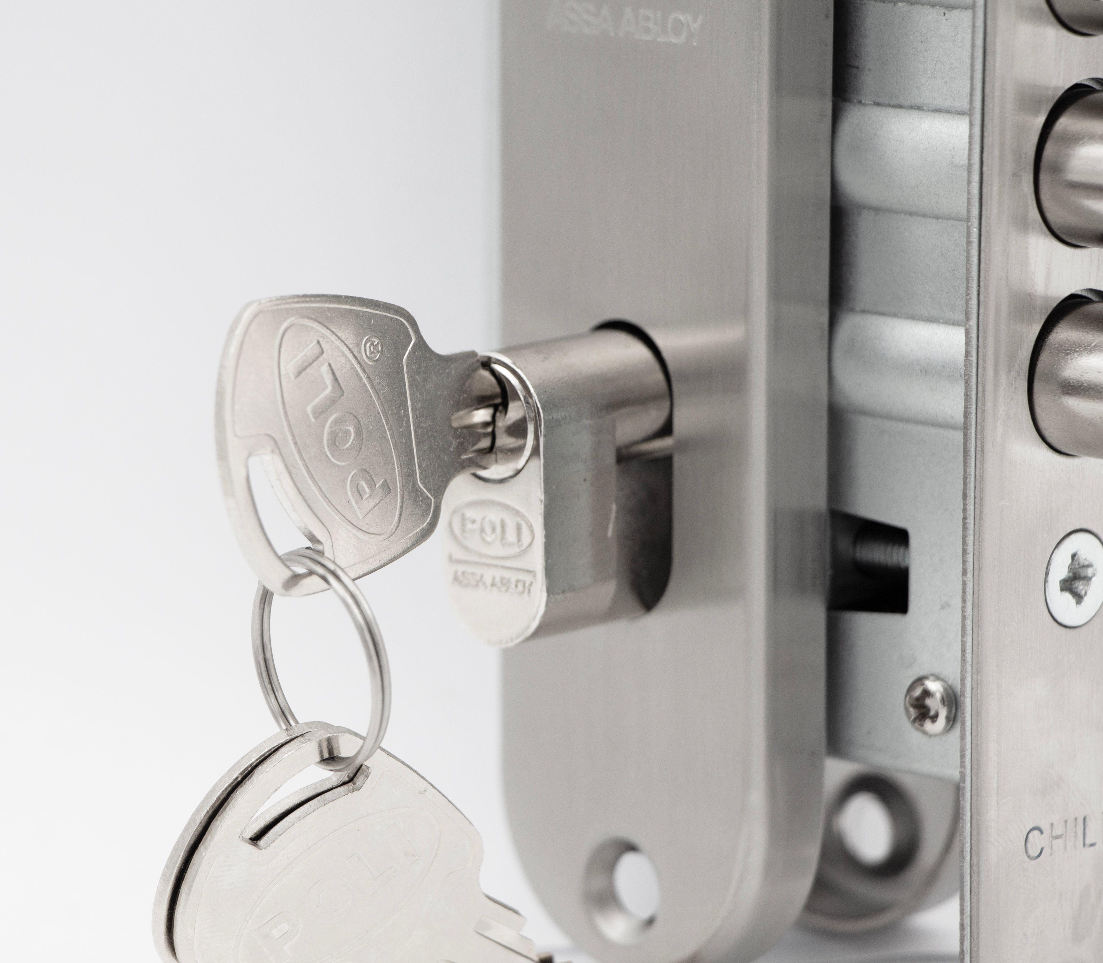 Cerradura Embutida Poli Futura B40 Oficina-3