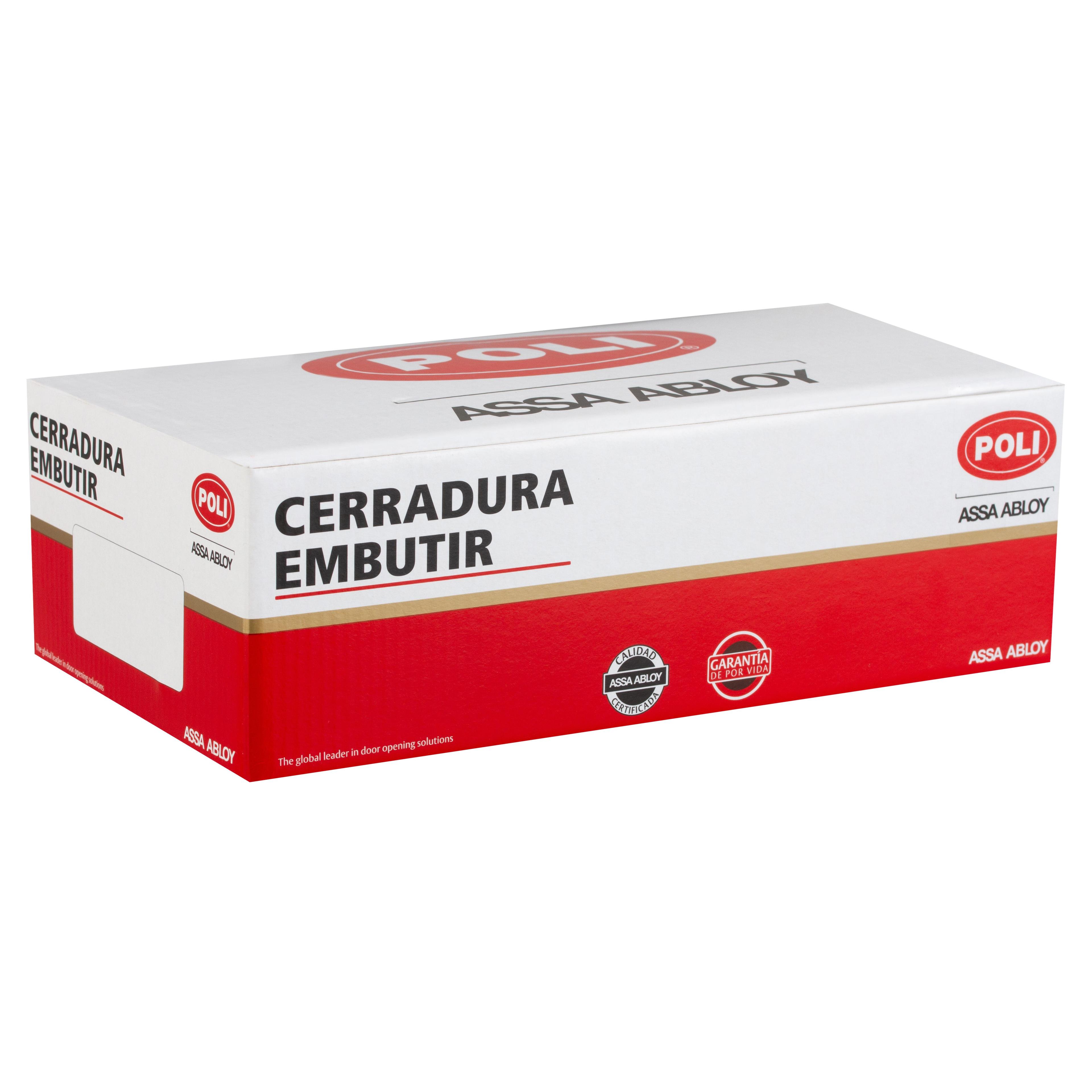 Cerradura Embutida Poli Futura B40 Oficina-5