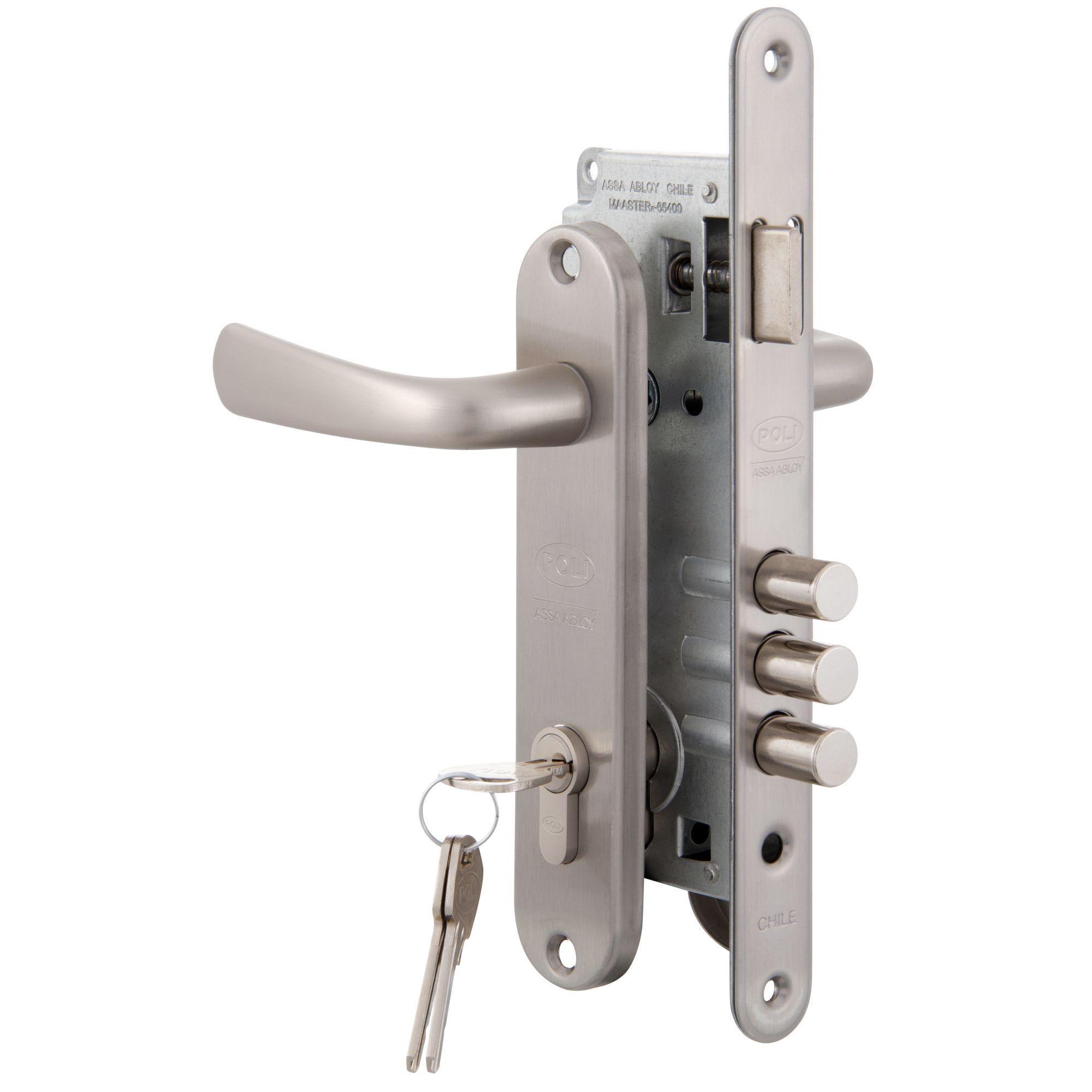 Cerradura Embutida Poli Futura B40 Oficina-2