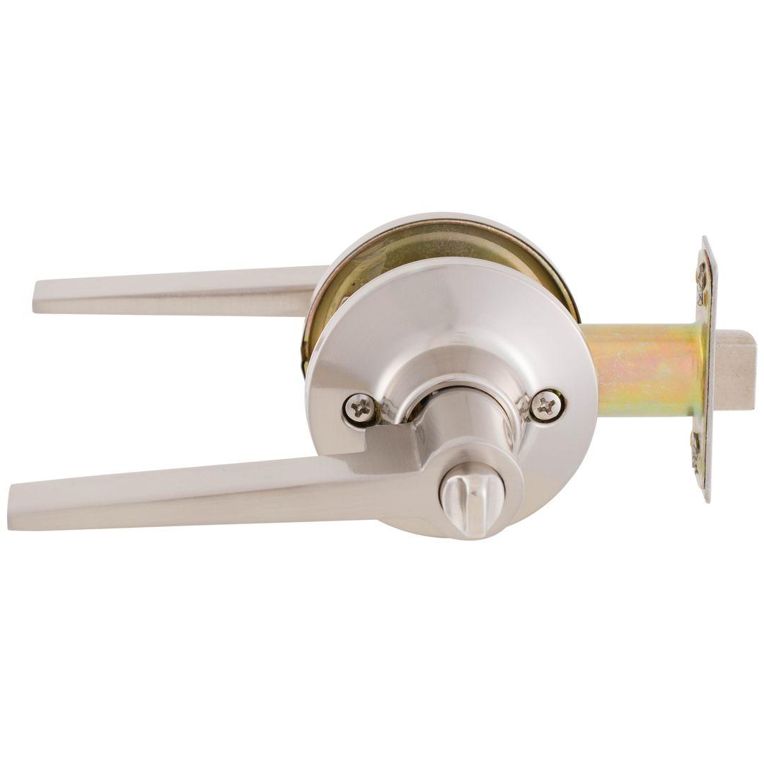 Cerradura Tubular Milano Yale Baño/Dormitorio Níquel-1