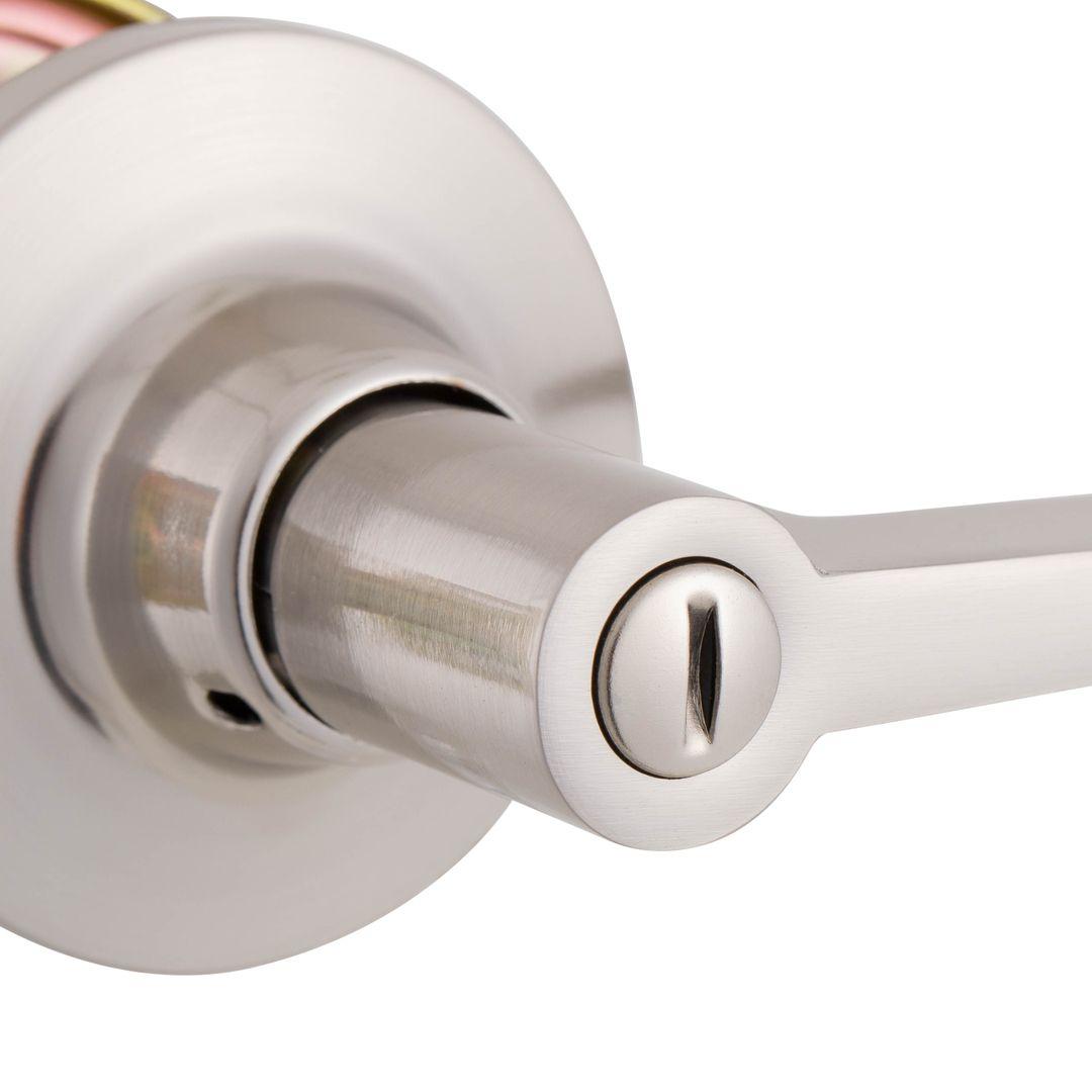 Cerradura Tubular Milano Yale Baño/Dormitorio Níquel-2