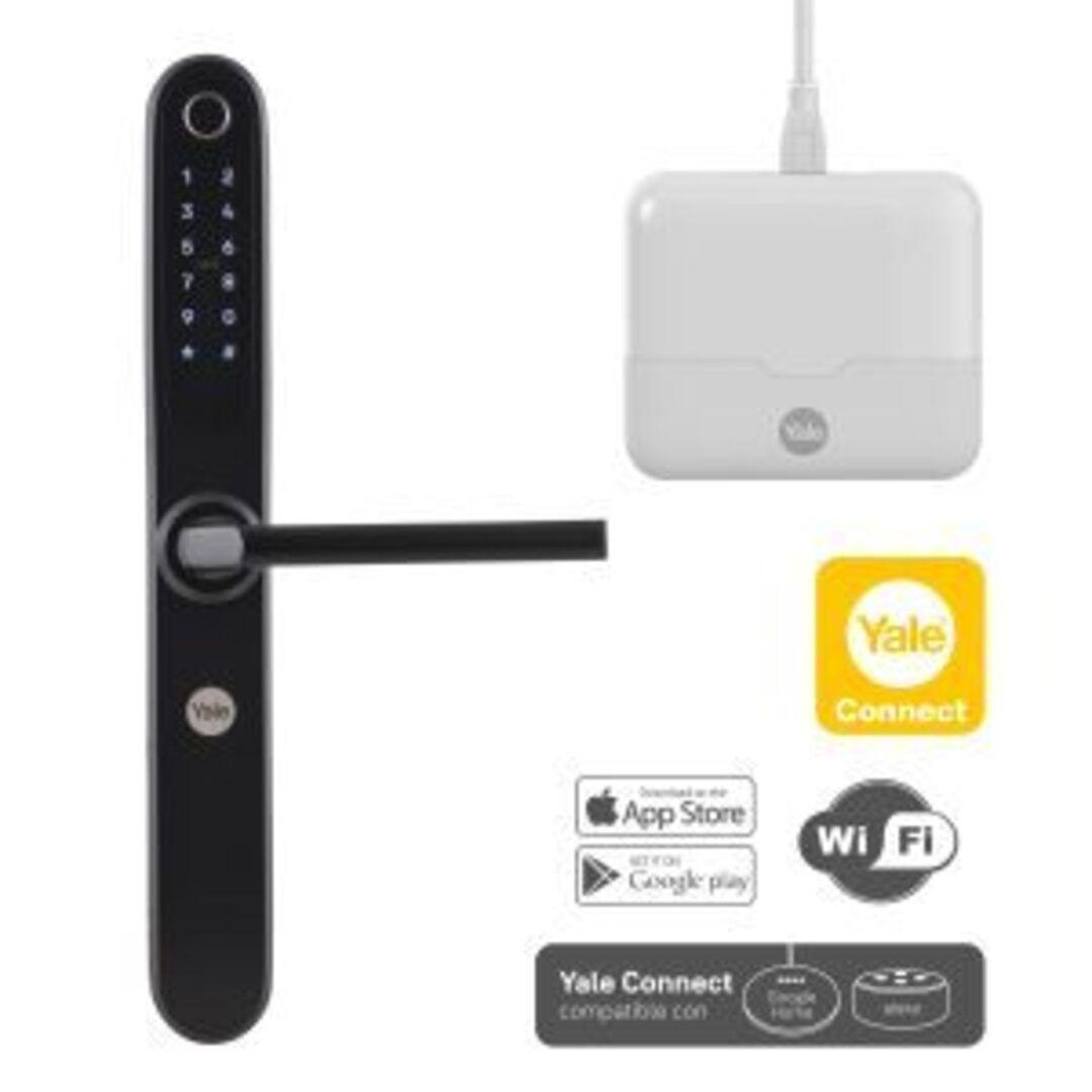 Smart Pack Cerradura YSD100 B60 Negro Hub Yale Connect-6