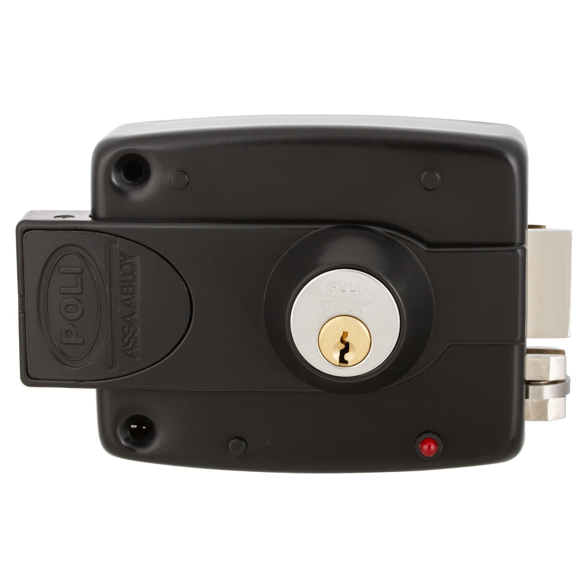 Cerradura Eléctrica POLI 3010 LED Full Reja-2