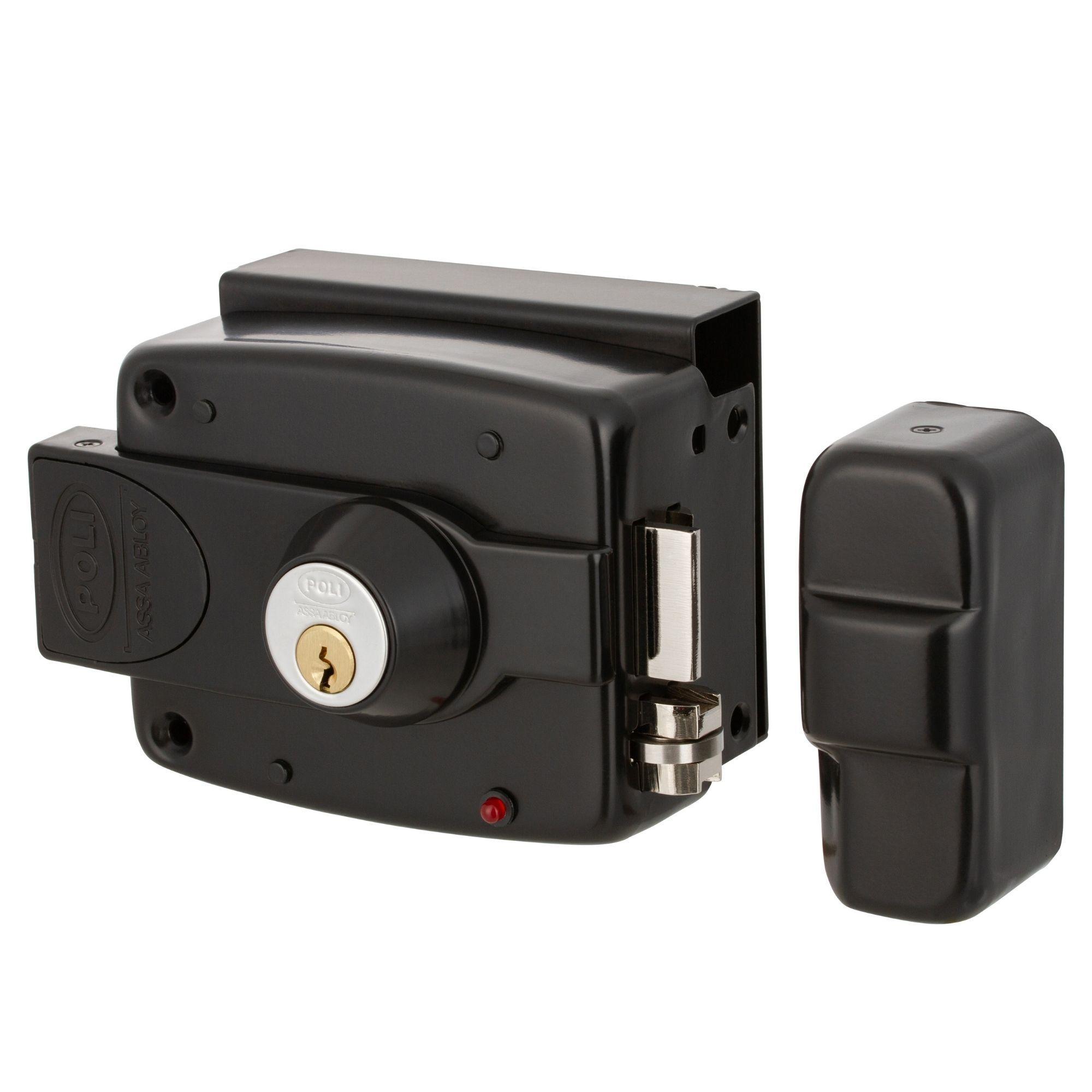 Cerradura Eléctrica POLI 3010 LED Full Reja-3