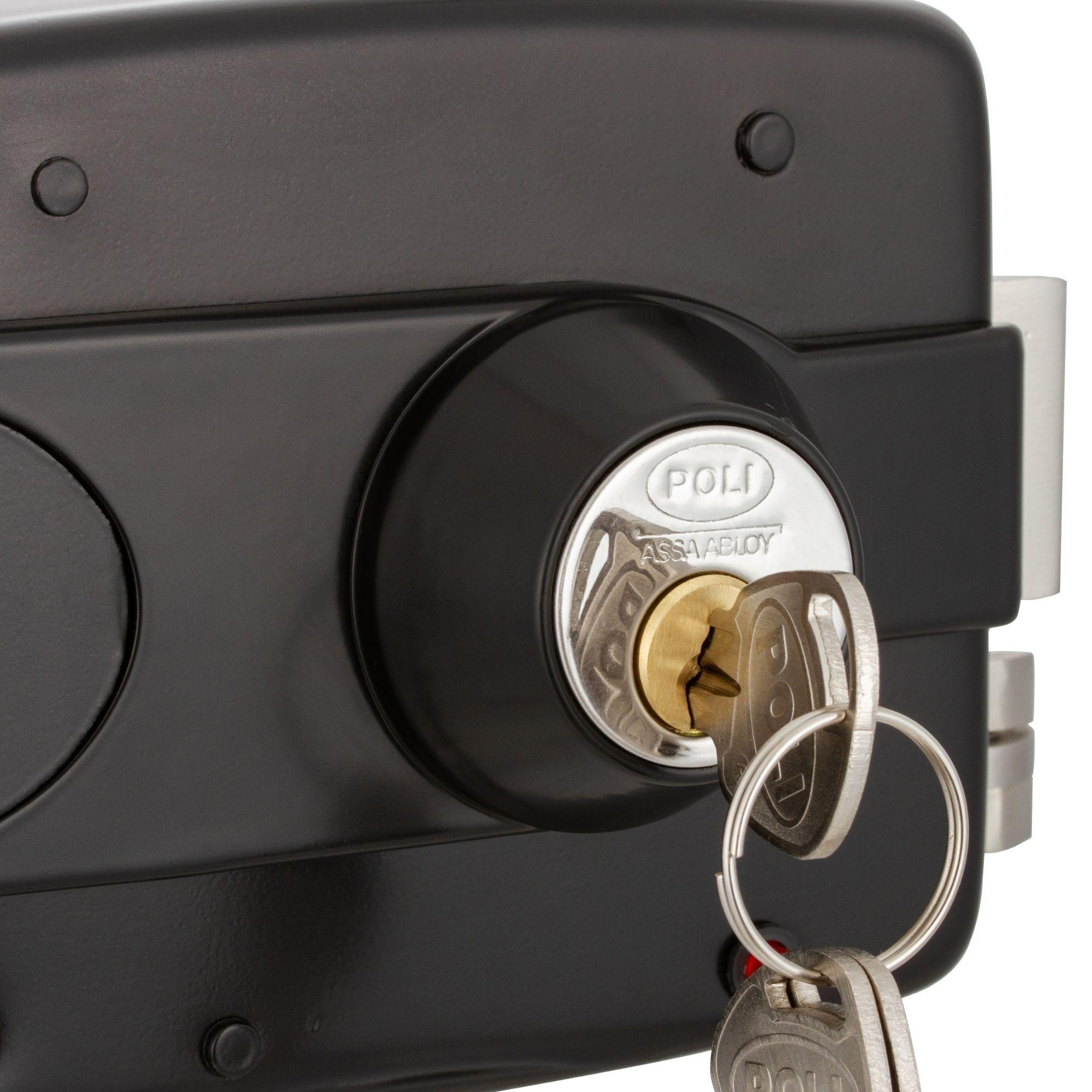 Cerradura Eléctrica POLI 3010 LED Full Reja-4