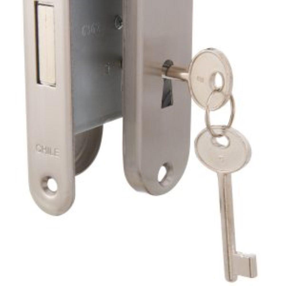 Cerradura Embutida Futura Poli B40 Loggia Llave-3