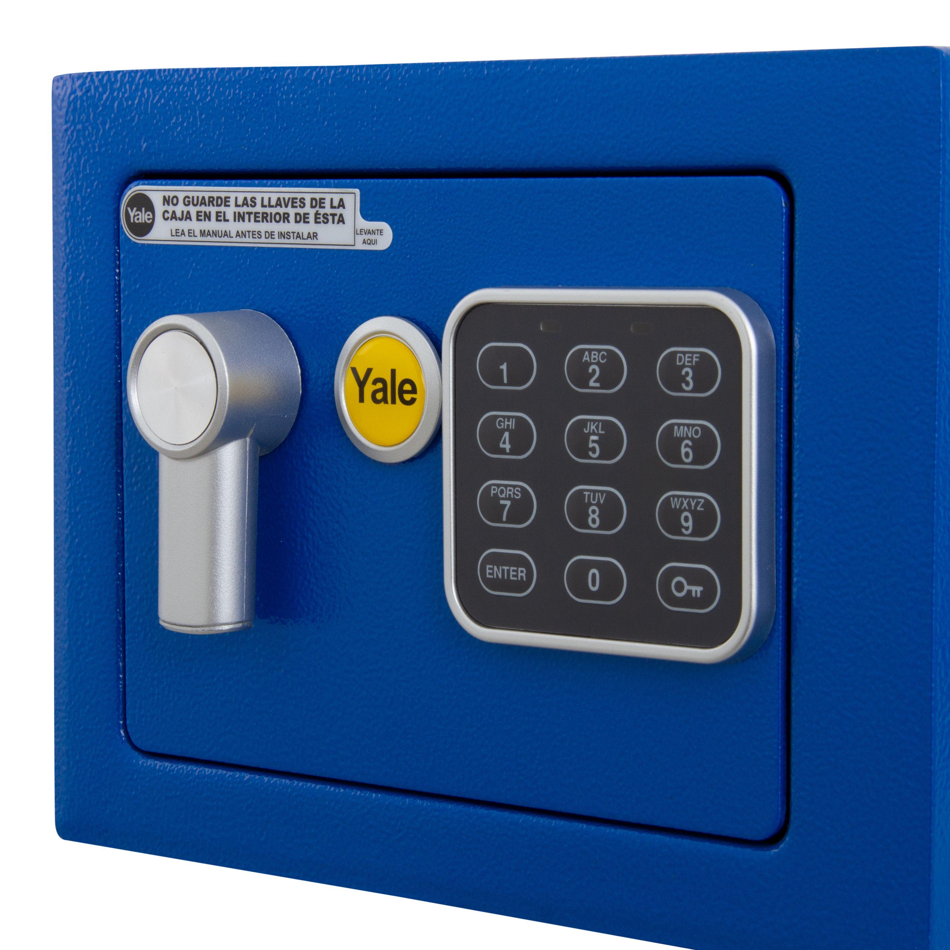 Caja de Seguridad YALE Mini Azul 4,2 lts.-3