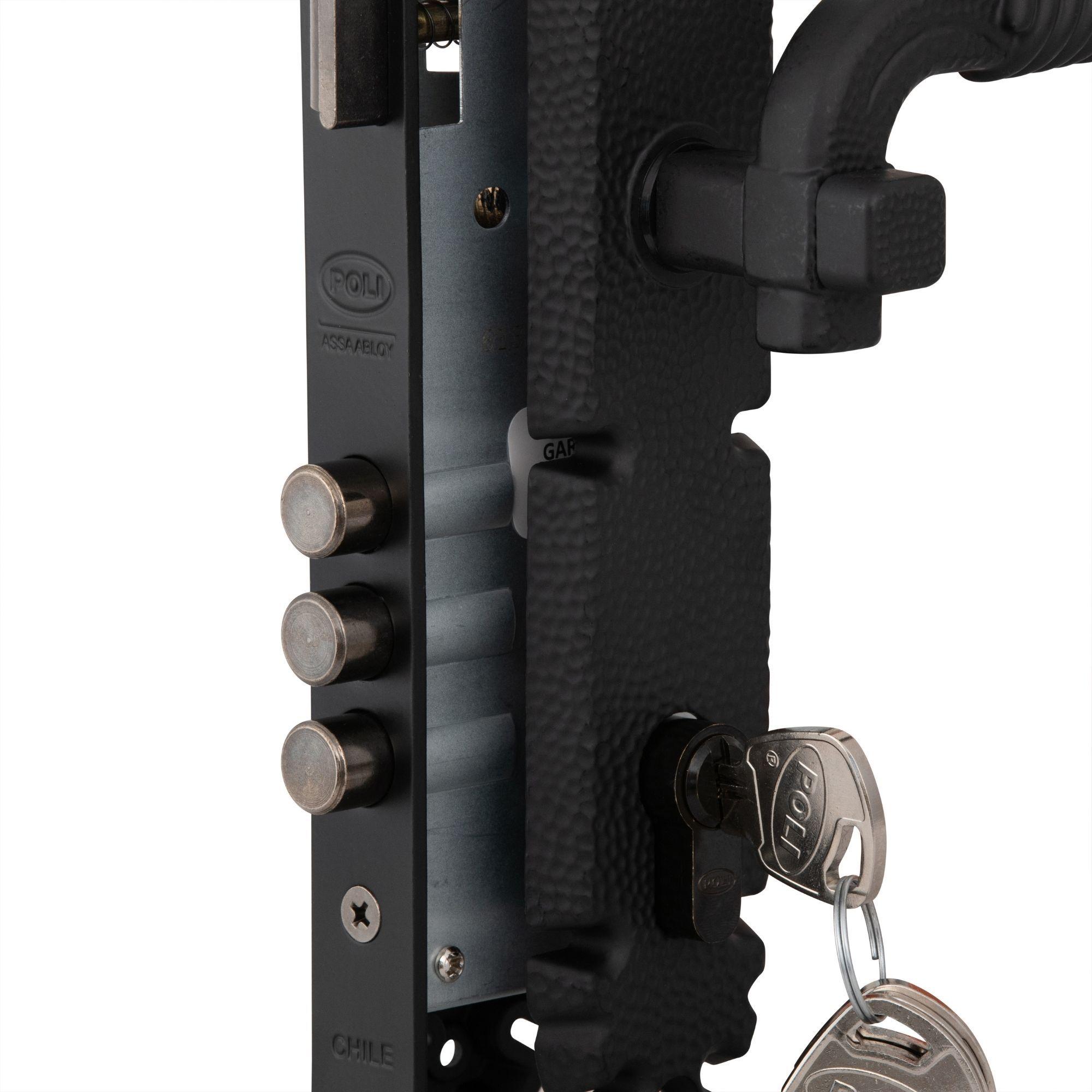 Cerradura Embutida Rústica B40 Manilla Acceso 1/2-4