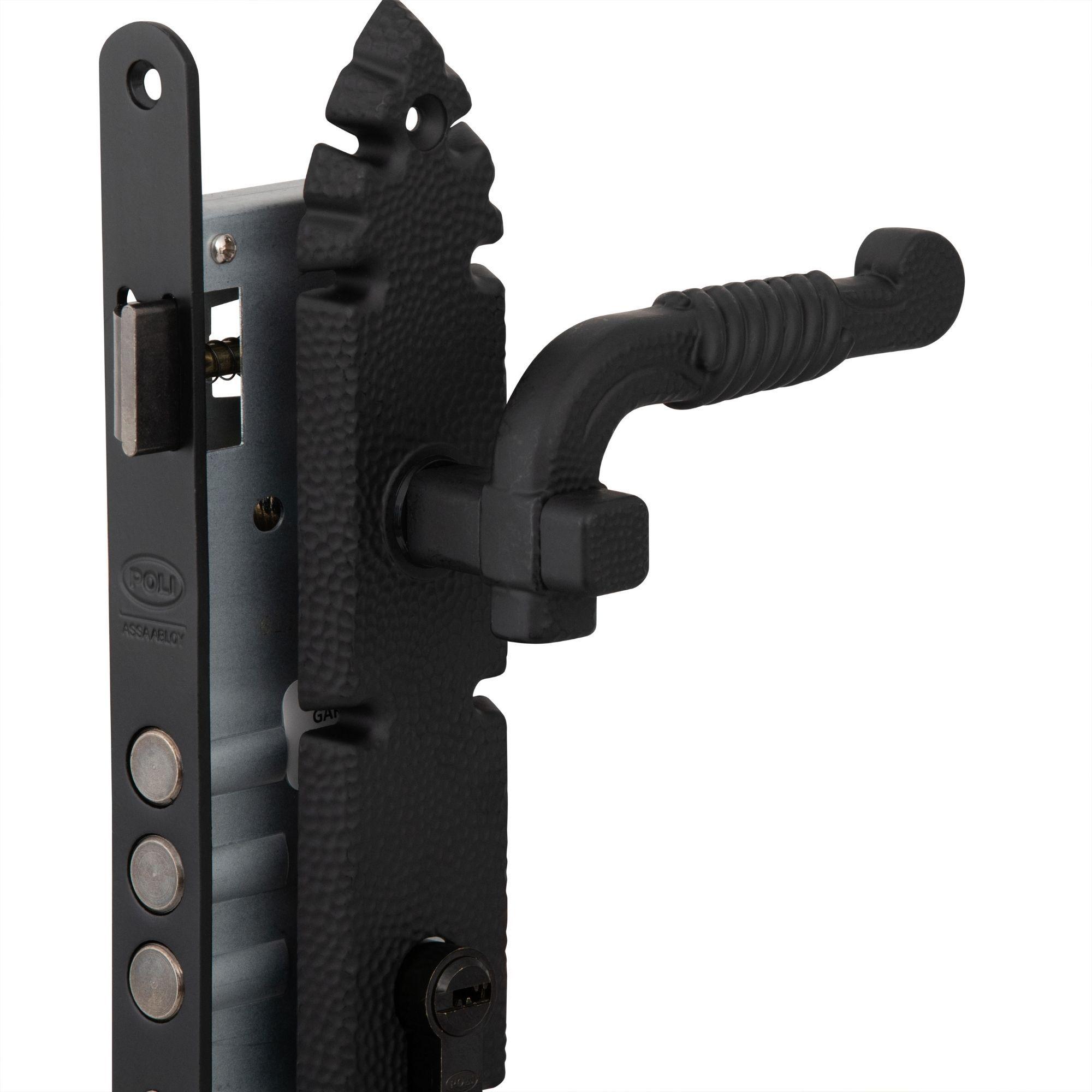 Cerradura Embutida Rústica B40 Manilla Acceso 1/2-5