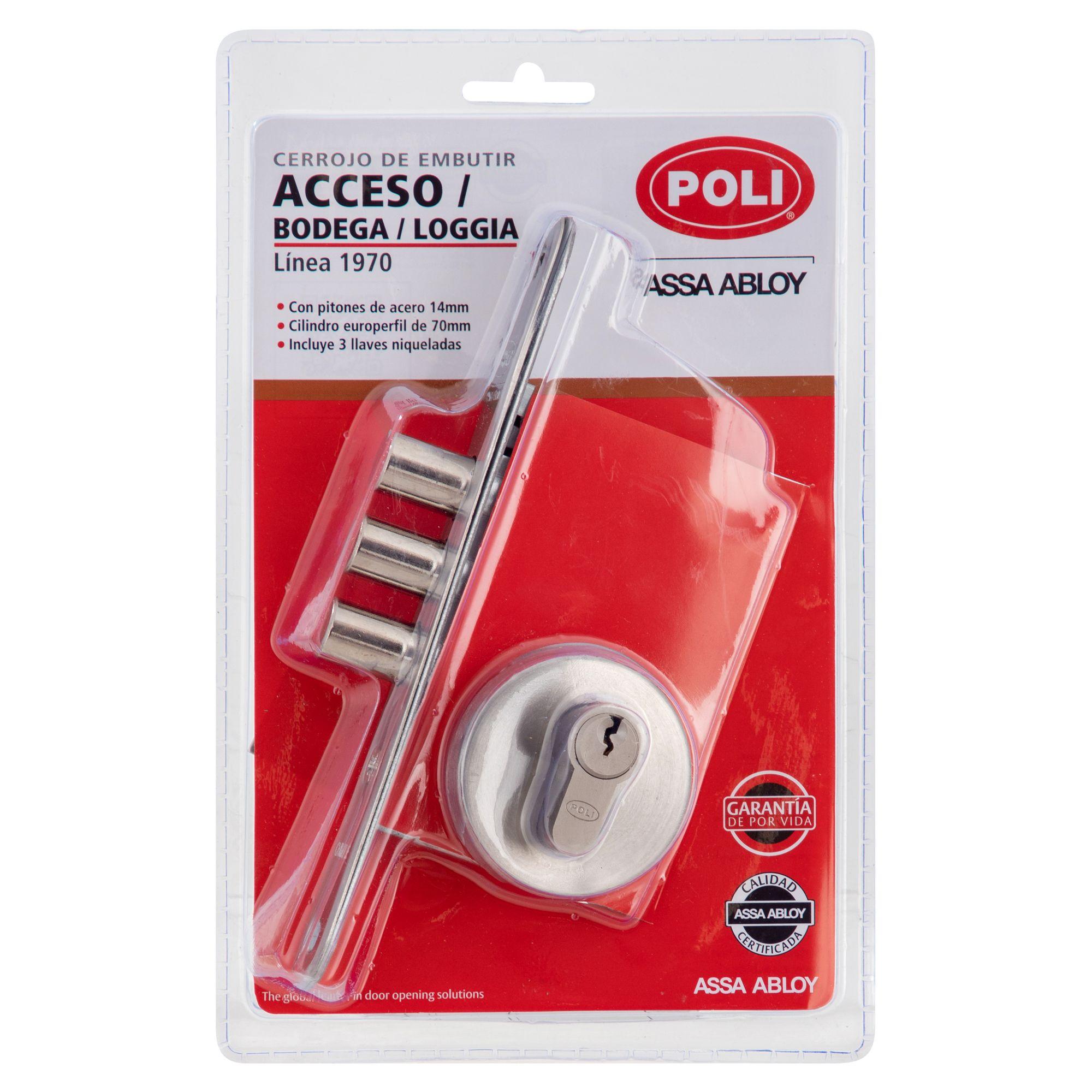 Cerrojo de Seguridad POLI 1970 Inoxidable-4