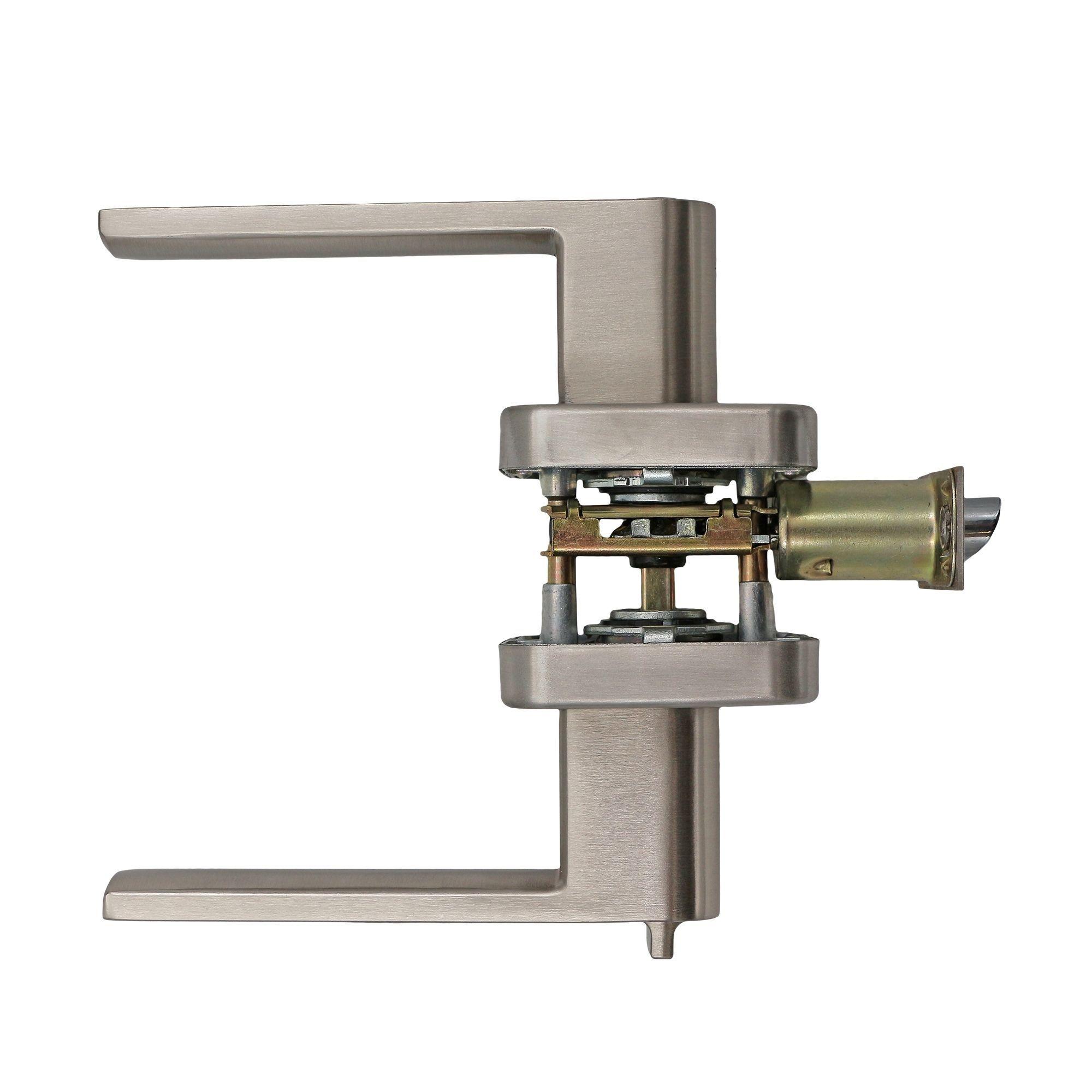 Cerradura Tubular Yale Bari Oficina/Dormitorio Níquel-4