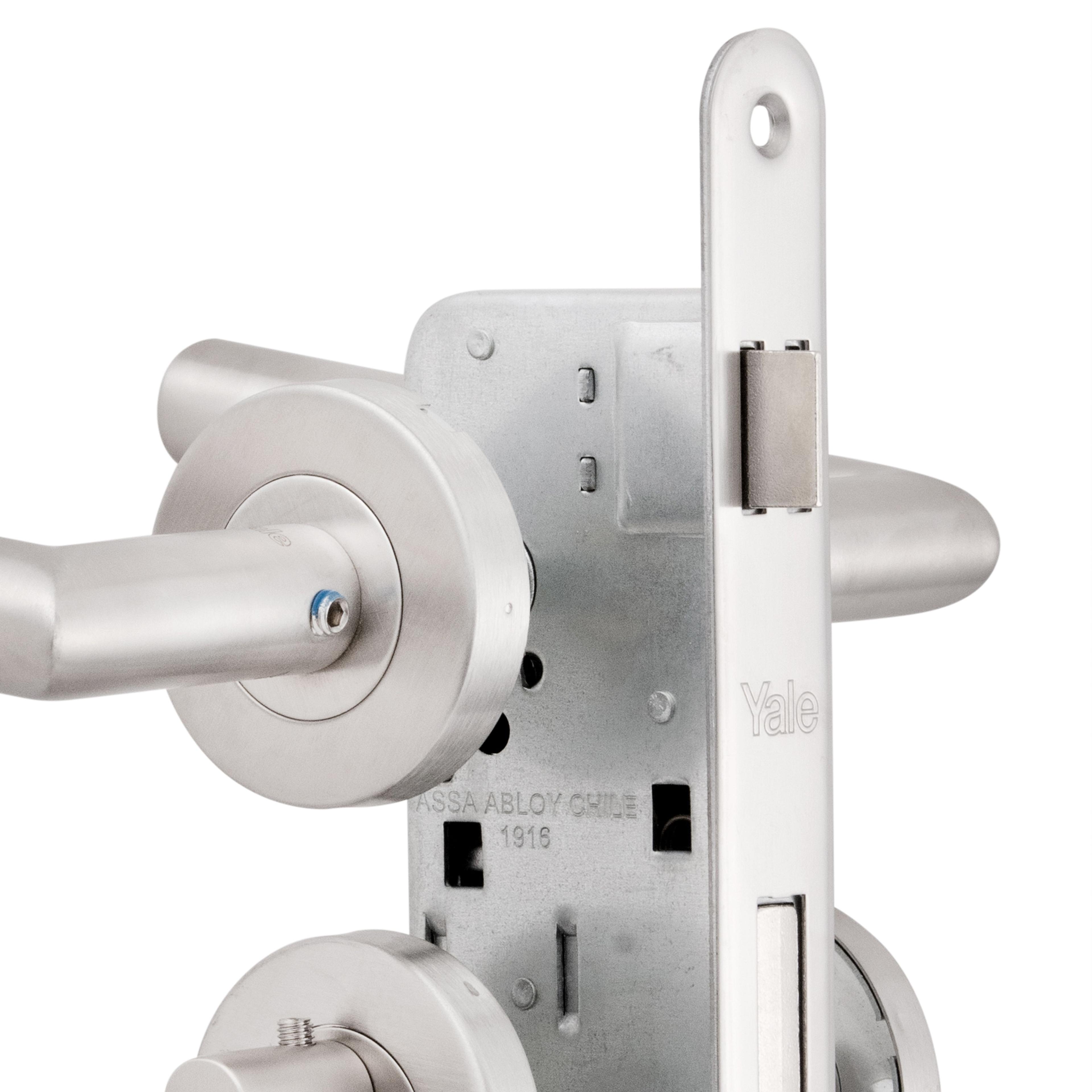 Cerradura Embutida YALE Toscana B40 Baño-2