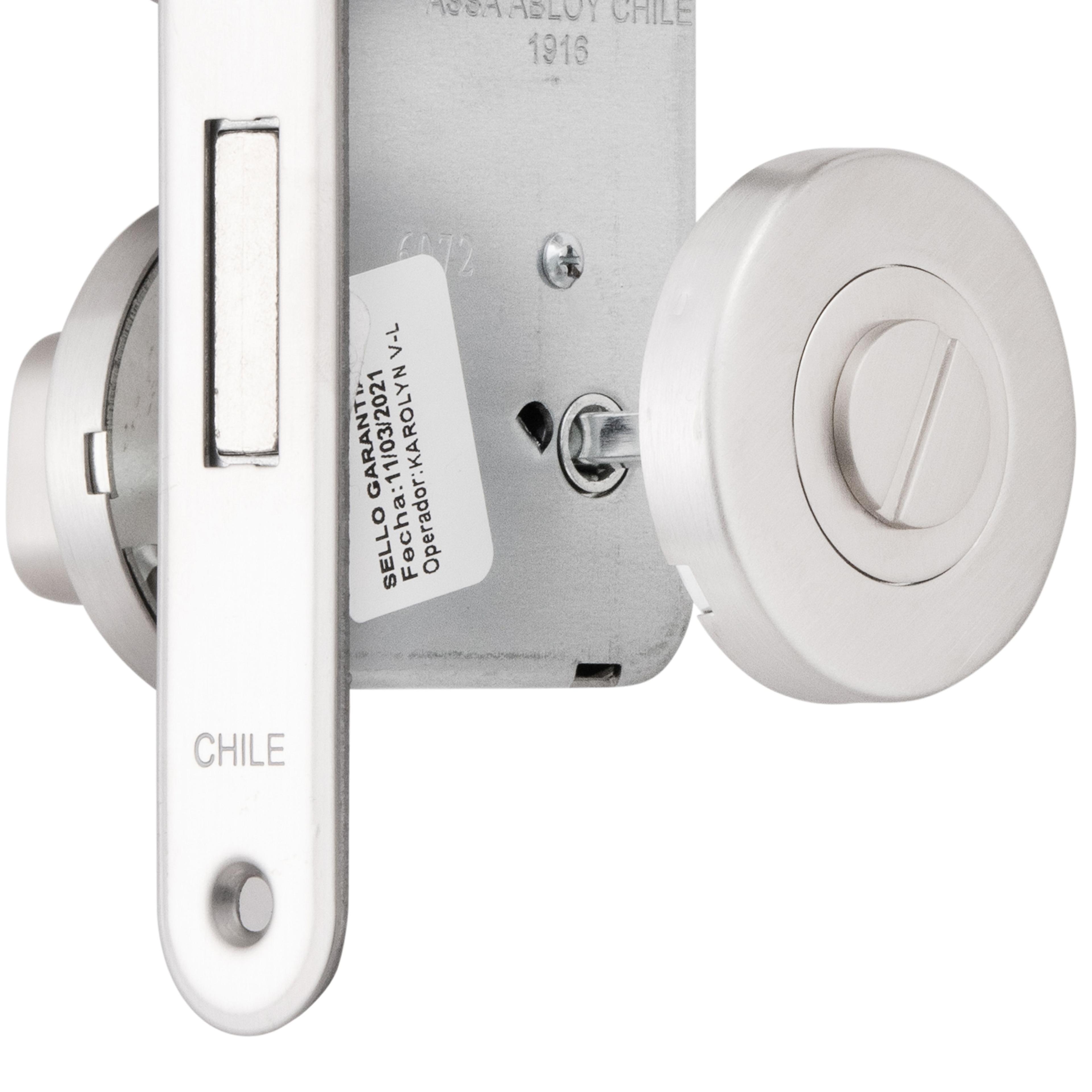 Cerradura Embutida YALE Toscana B40 Baño-4