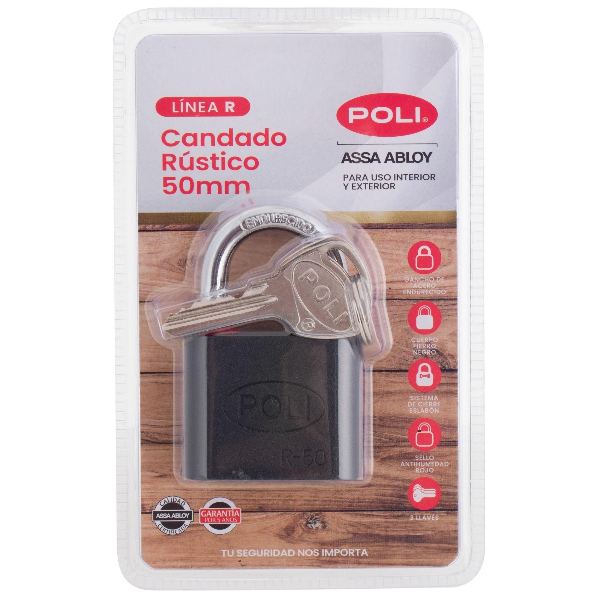 Candado Poli Serie R50mm-5