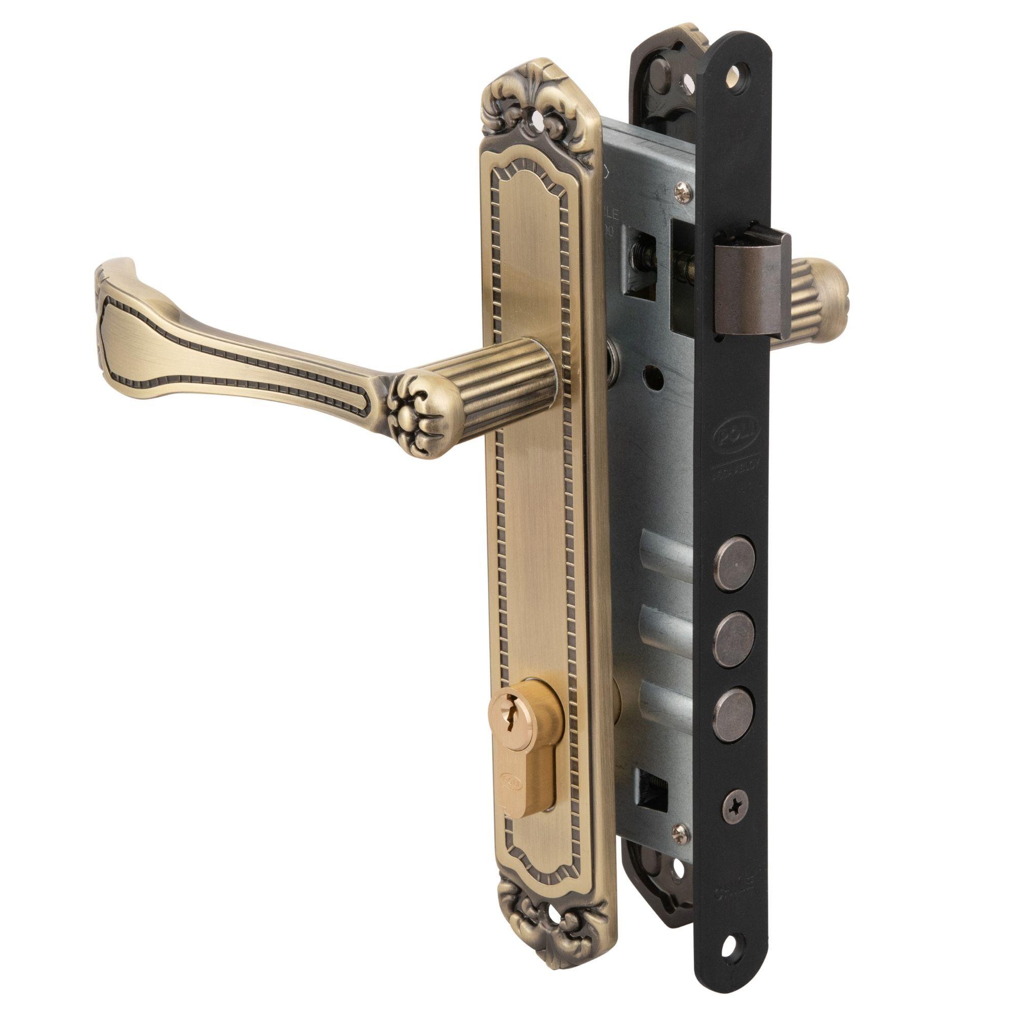 Cerradura Embutida Barroca B40 Oficina-0