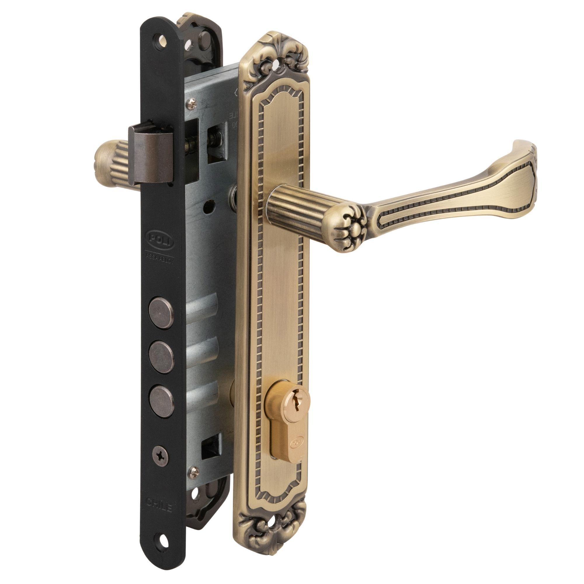 Cerradura Embutida Barroca B40 Oficina-1