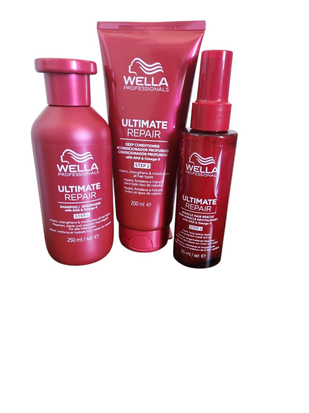 pack Wella Ultimate Repair Paso 1, Paso 2 y Paso 3  250, 200 y 95ml-0