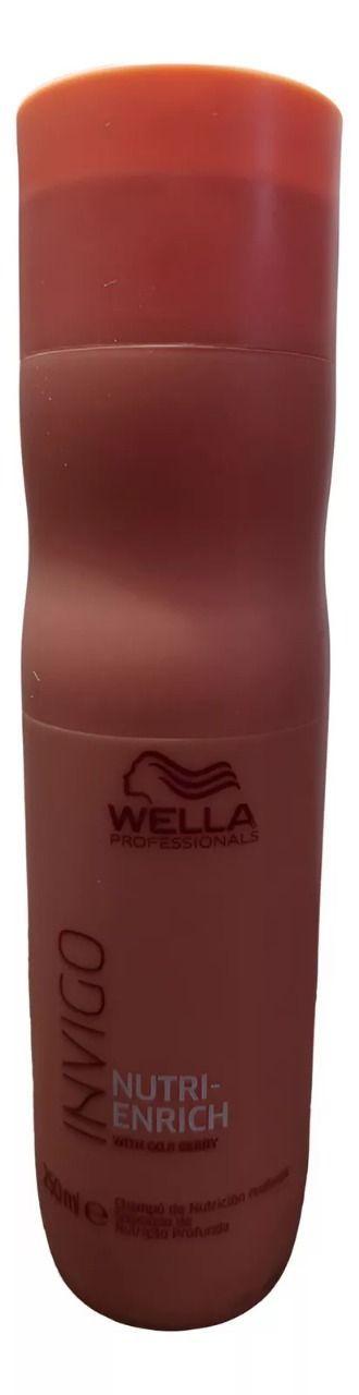 Kit Wella Nutri Enrich Shampoo 250ml Y Acondicionador  200ml-1