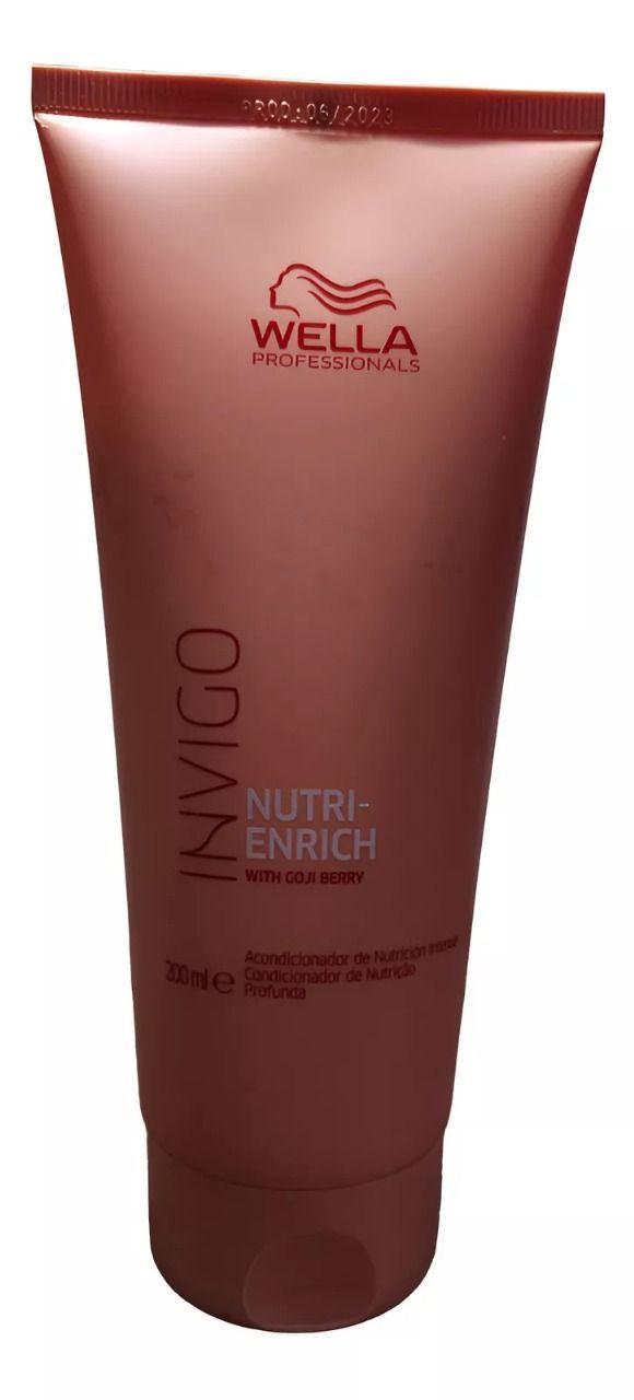 Kit Wella Nutri Enrich Shampoo 250ml Y Acondicionador  200ml-2