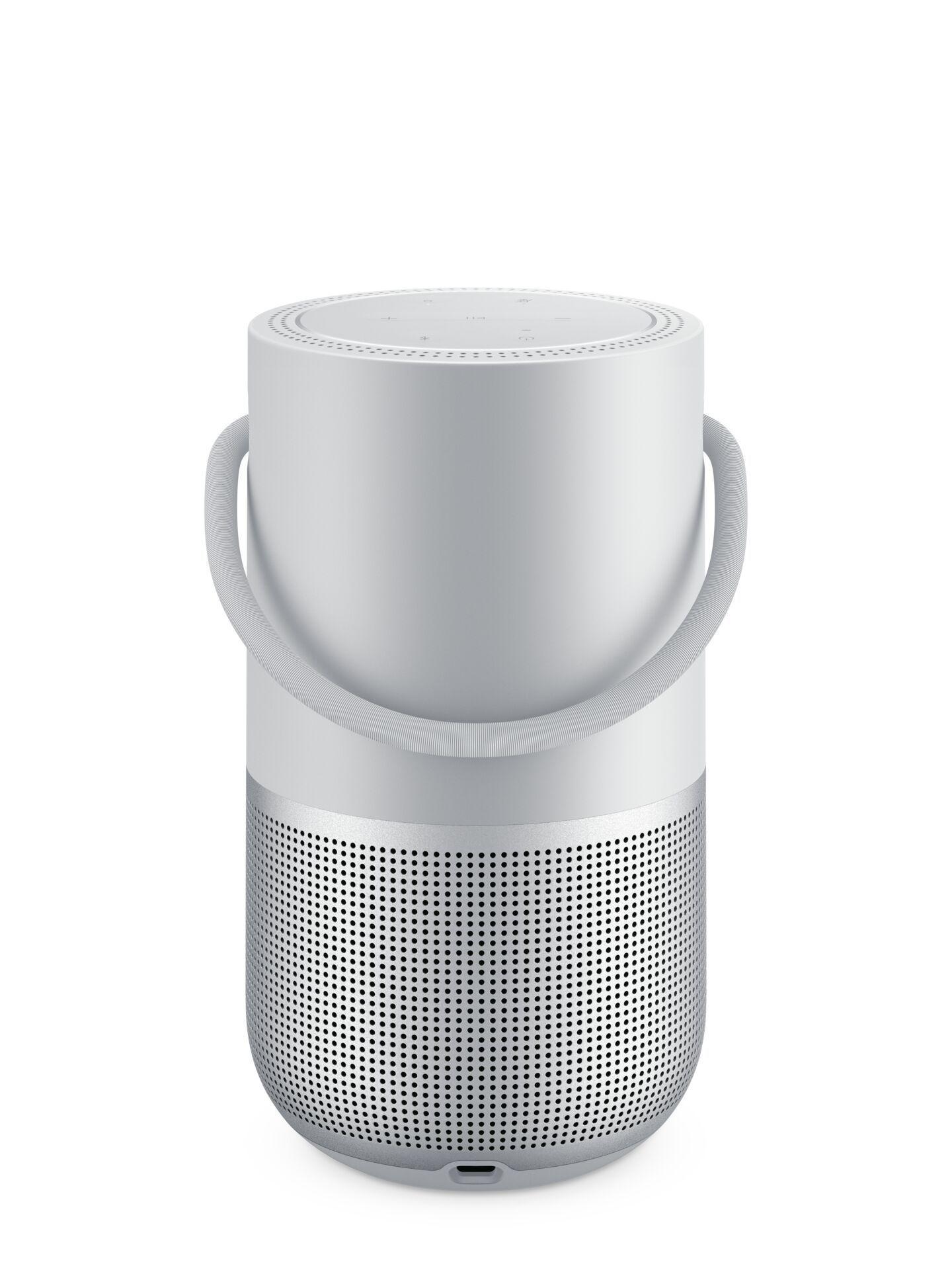 Parlante Portatil Smart Portable Home color Plata-2