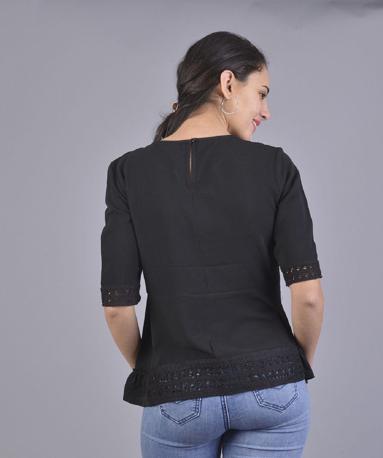 Bluson crochet negro-2