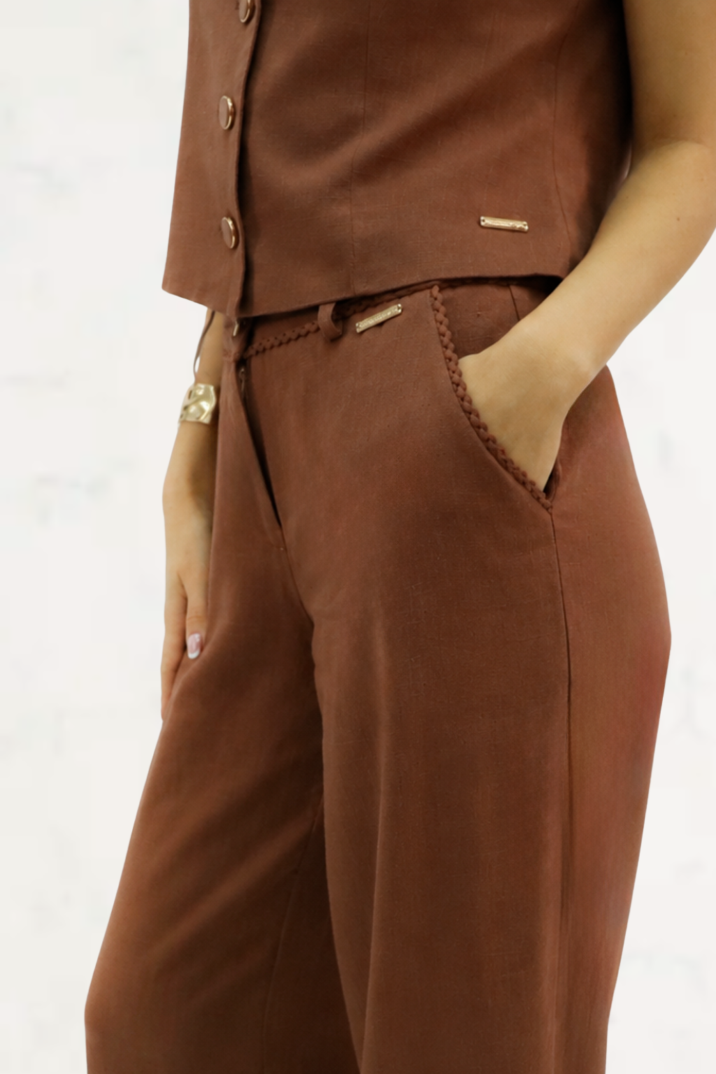 Pantalon Lino Café Tentation-2