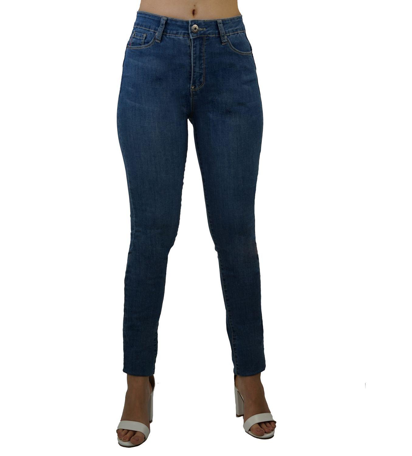 Jeans pitillo t.a. push up  -0