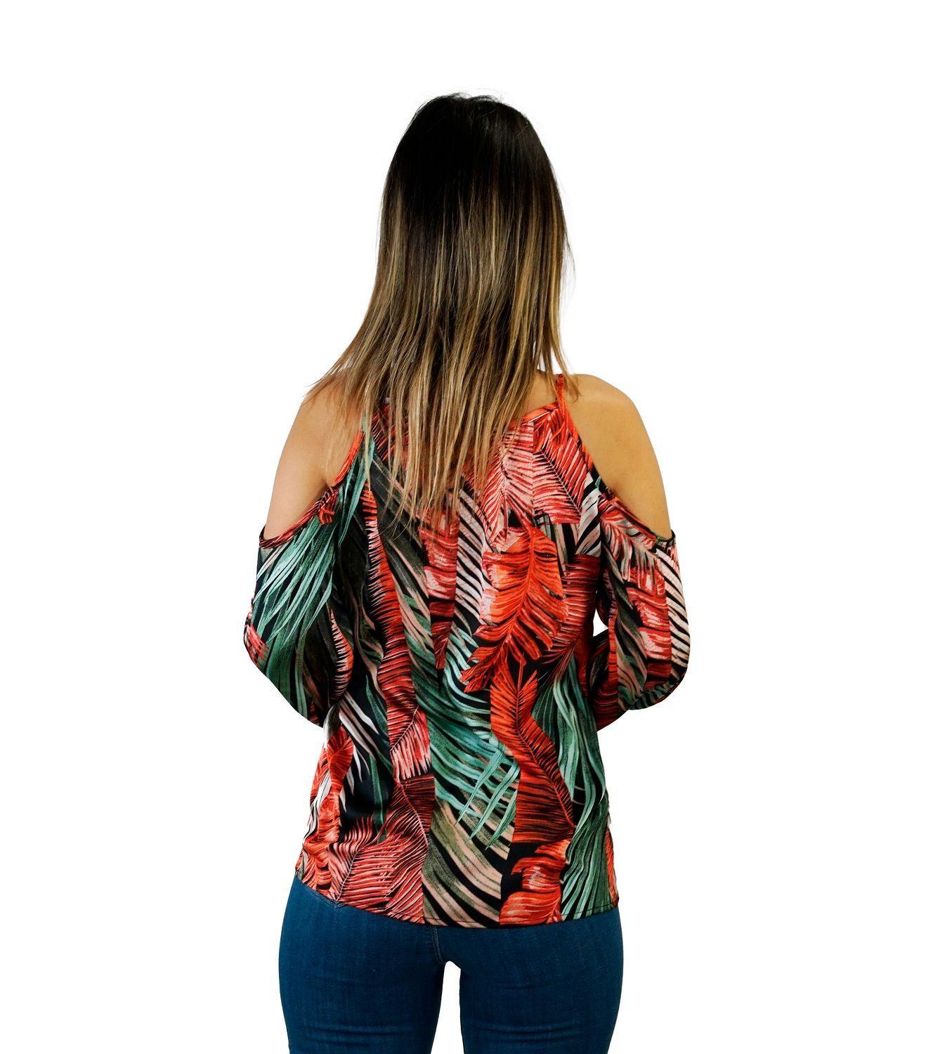 Bluson estampado m/l-2
