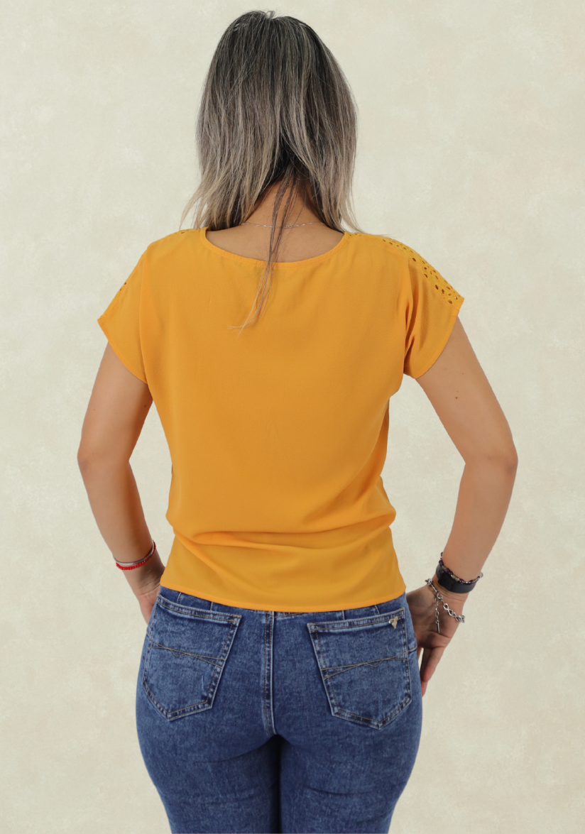 Bluson Broderie Mostaza Tentation-1