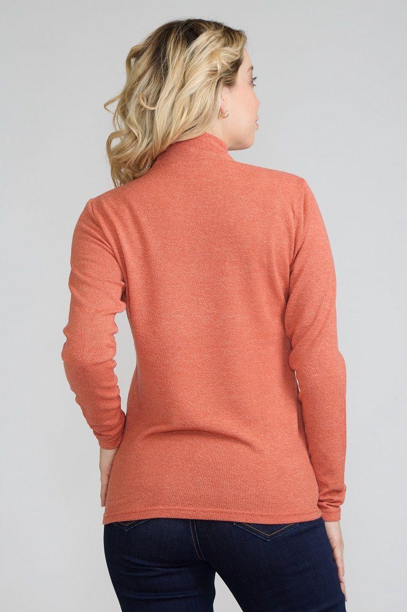 Polera Botones Salmon Tentation-2