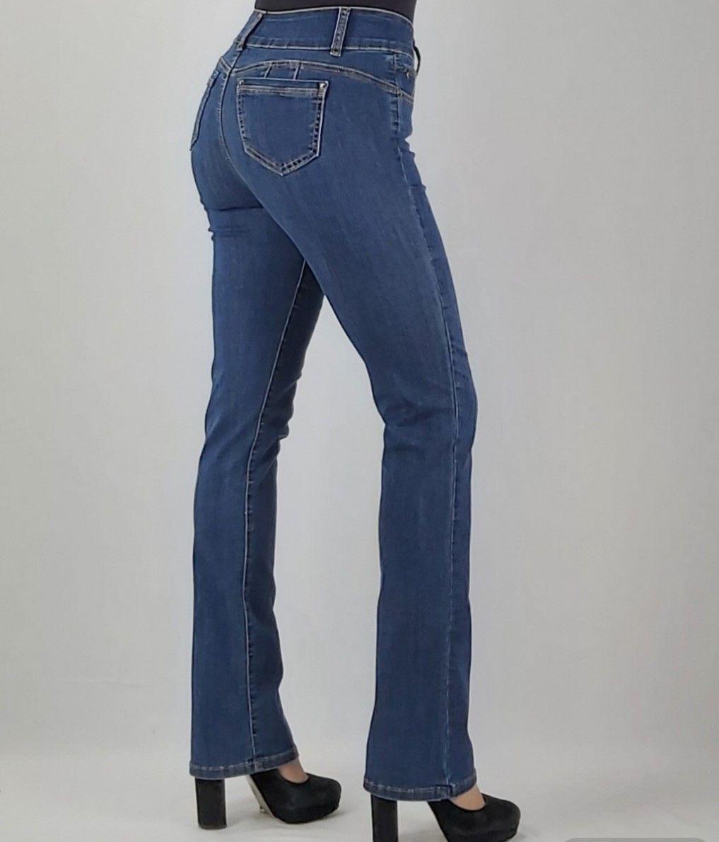 Jeans recto t.a. push up-1
