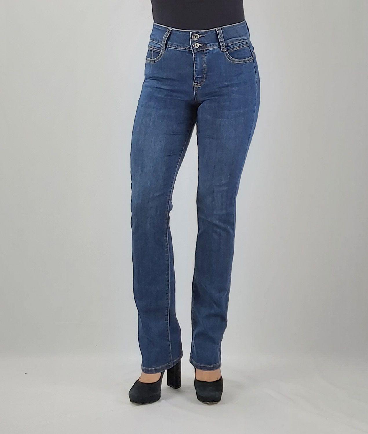 Jeans recto t.a. push up-0